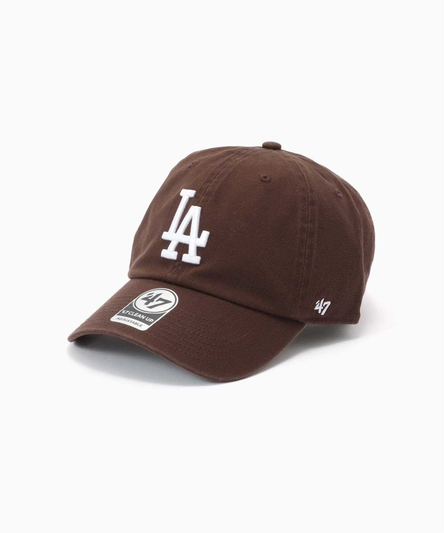 47 クリーンナップ ロサンゼルス・ドジャース ブラウン（キャップ