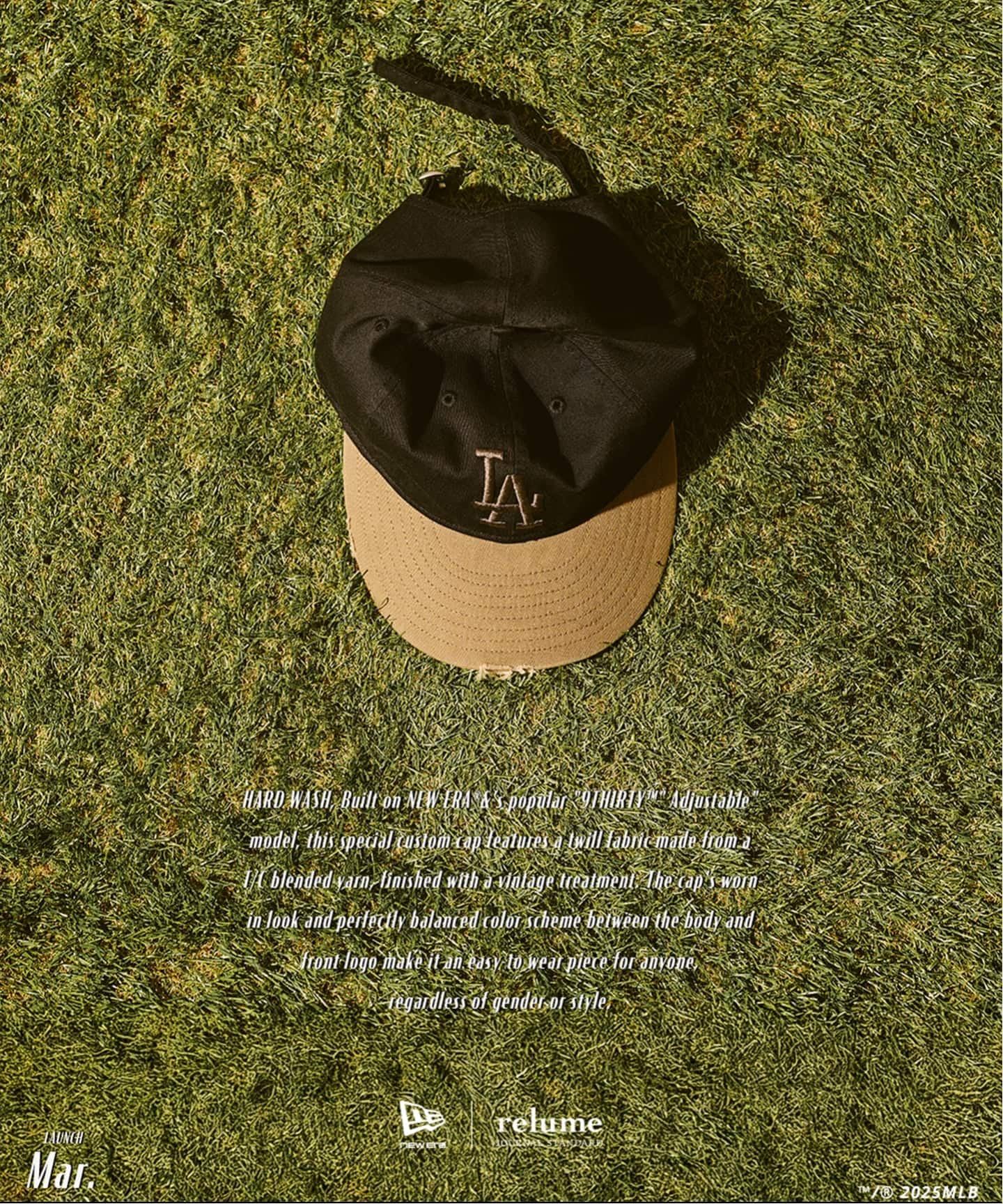 NEW ERA / ニューエラ 別注 9THIRTY(TM) ハードウォッシュ Dodgers