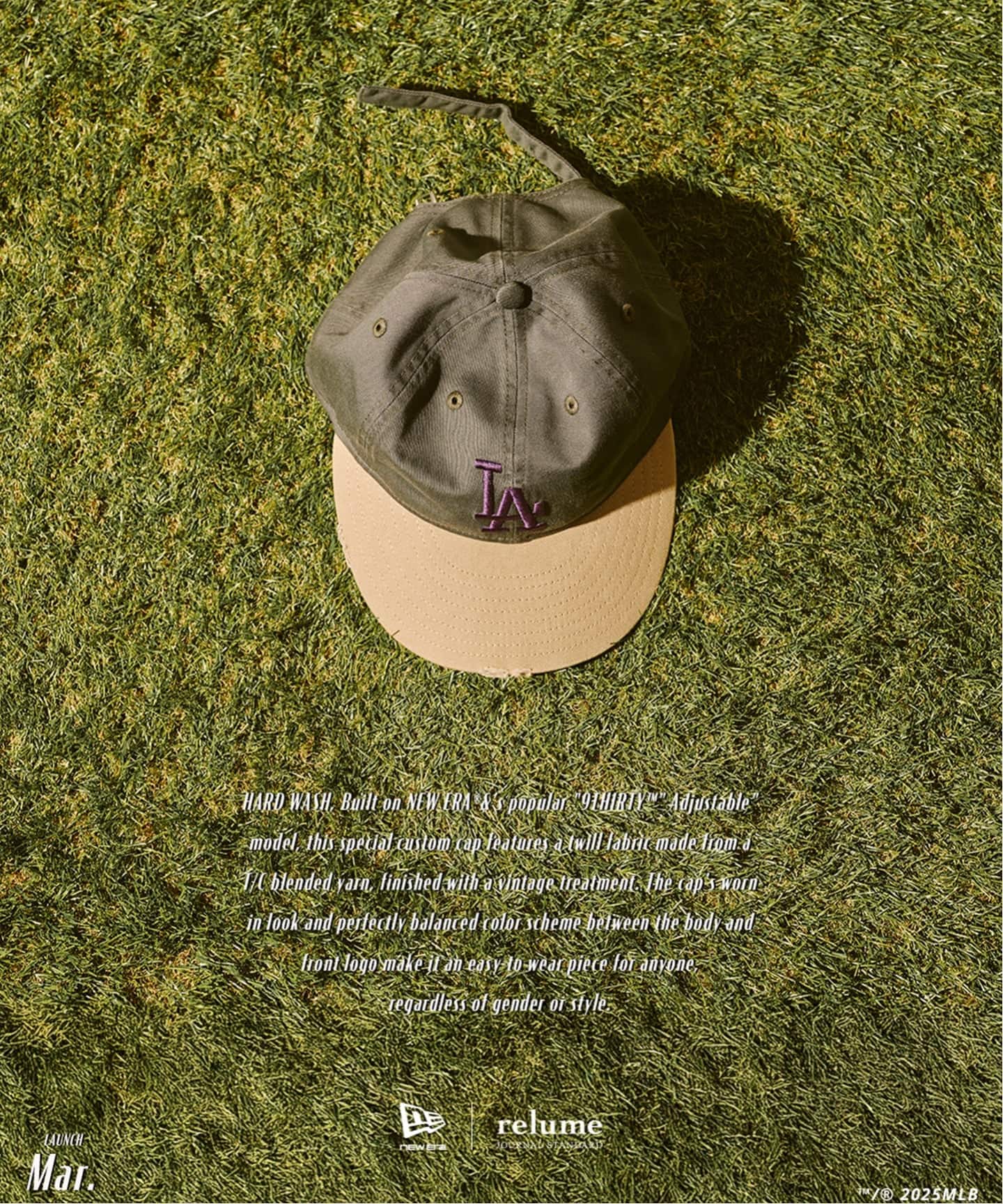 NEW ERA / ニューエラ 別注 9THIRTY(TM) ハードウォッシュ Dodgers