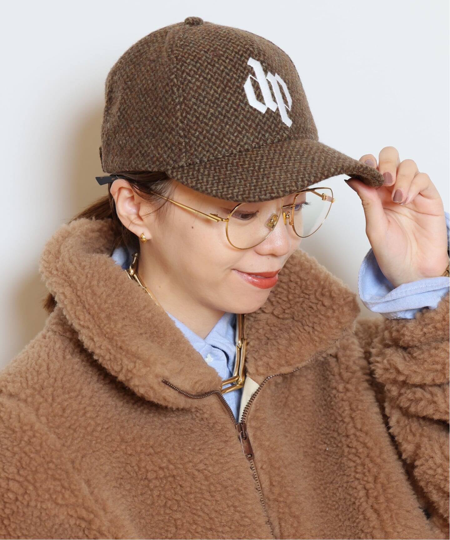 DARKPARK/ダークパーク】WOOL LOGO BASEBALL CAP（キャップ）｜MUSE de