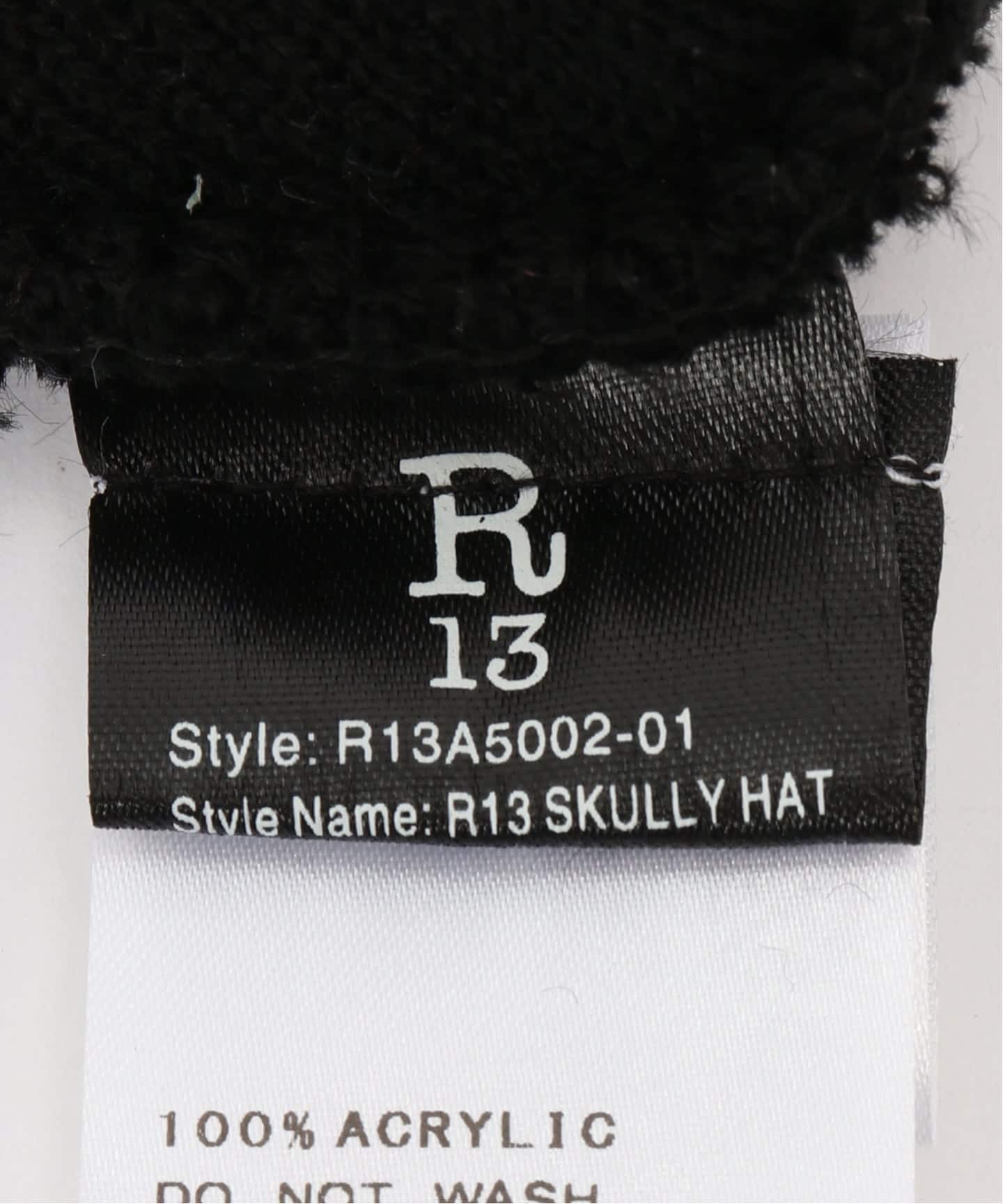 R13/アールサーティーン】 SKULLY ニットキャップ（キャップ）｜MUSE