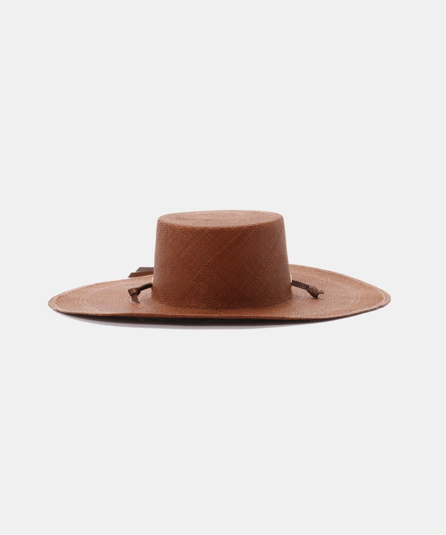 SENSI STUDIO/センシ スタジオ】 Cordovan Hat Long Brim(ハット)|L SENSI STUDIO/センシ スタジオ】 Cordovan Hat Long Brim(ハット)|L