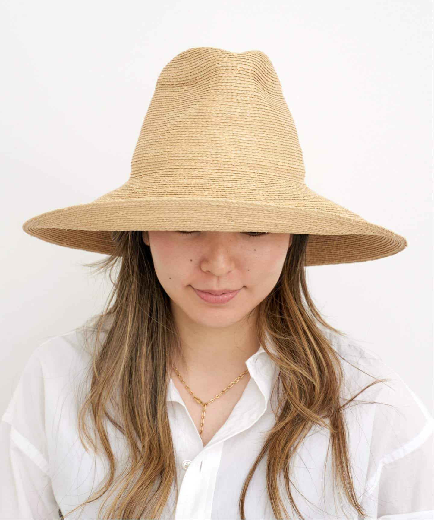 L'Appartement JANESSA LEONE ストローハット JANESSA LEONE/ジャネッサ レオン】 Colette Hat（ハット）｜L