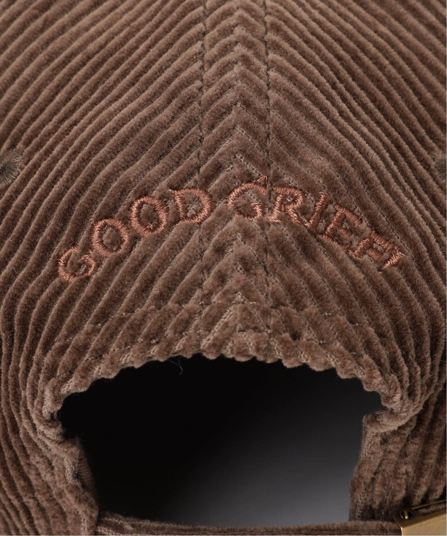 予約》【GOOD GRIEF!/グッド グリーフ】 CORDUROY CAP（キャップ）｜L
