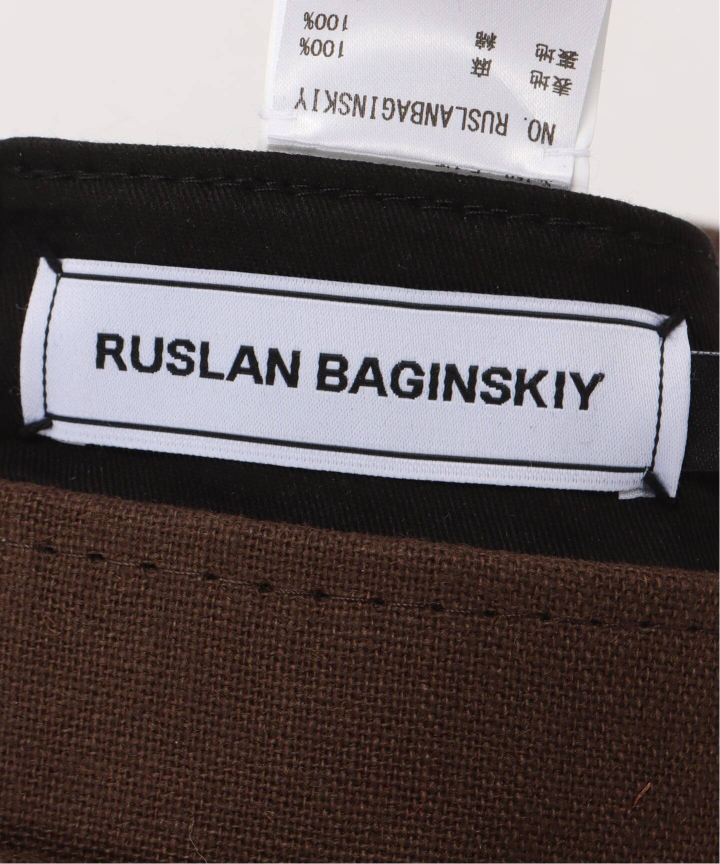 Ruslan Baginskiy/ラスラン・バジンスキー】Logo embellished Baker