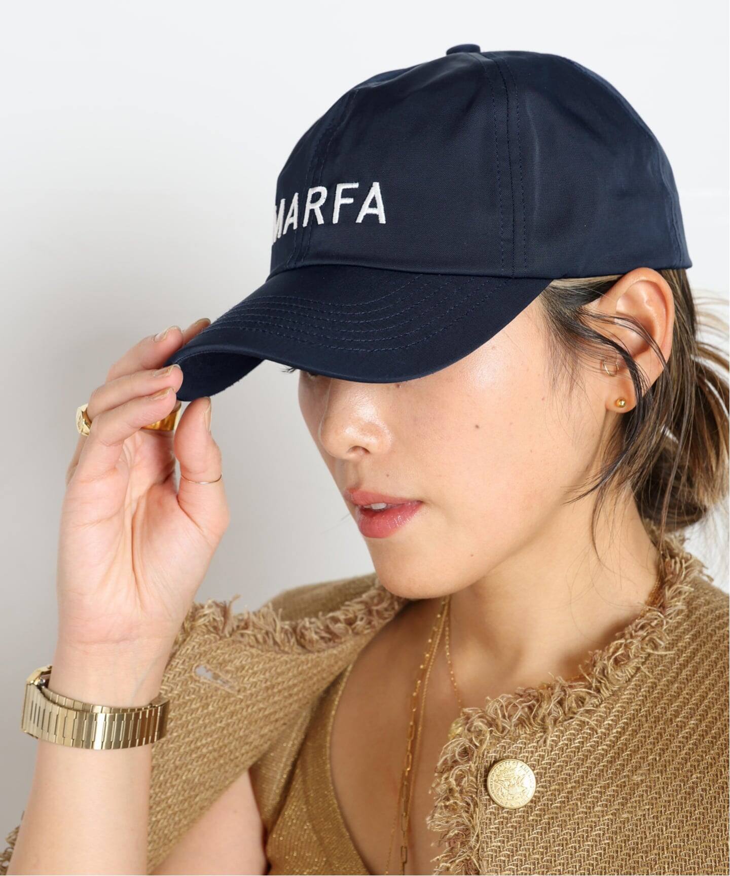 pcnq/パークニック】別注MARFA LOGO CAP（キャップ）｜AP STUDIO
