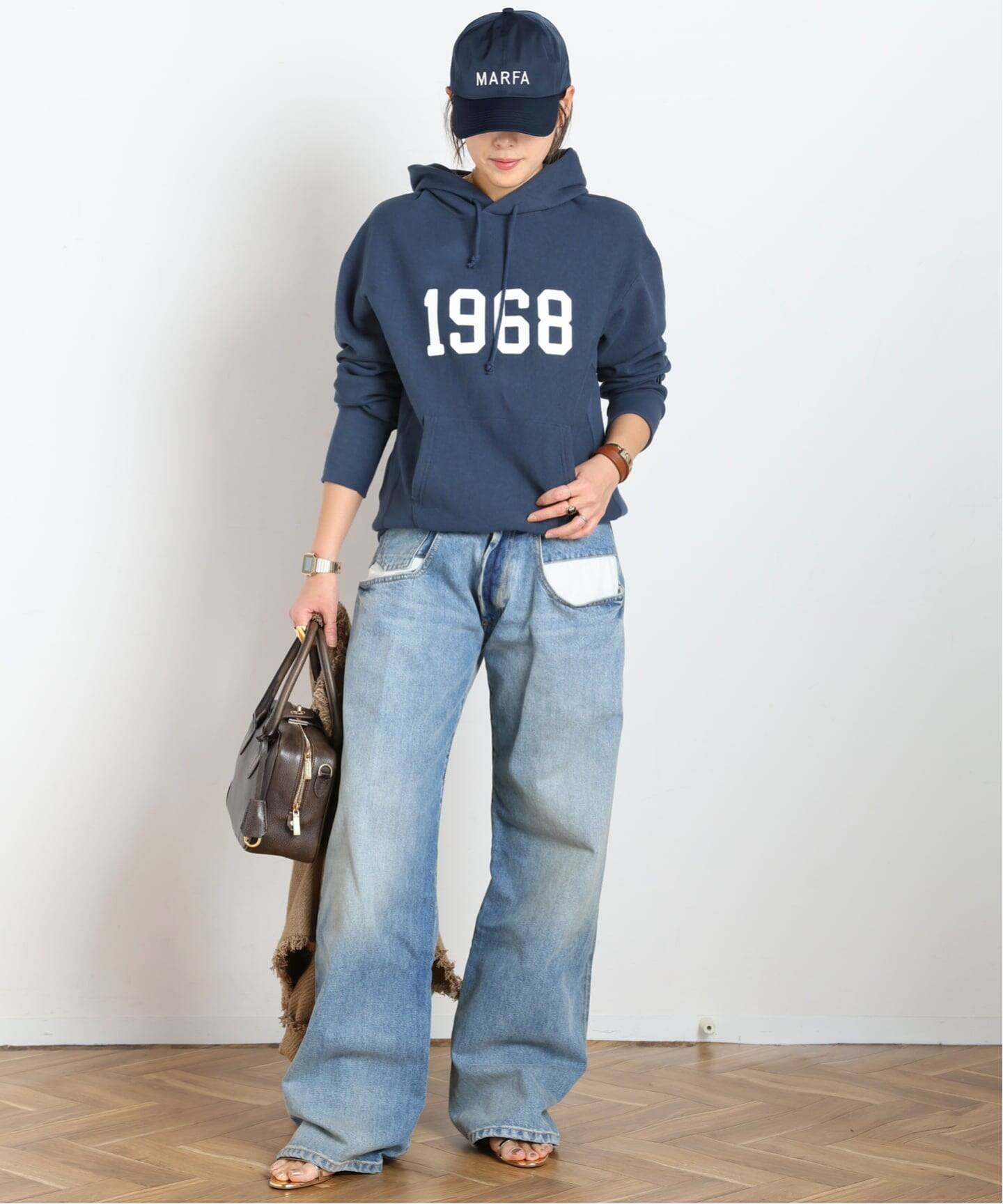 pcnq/パークニック】別注MARFA LOGO CAP（キャップ）｜AP STUDIO