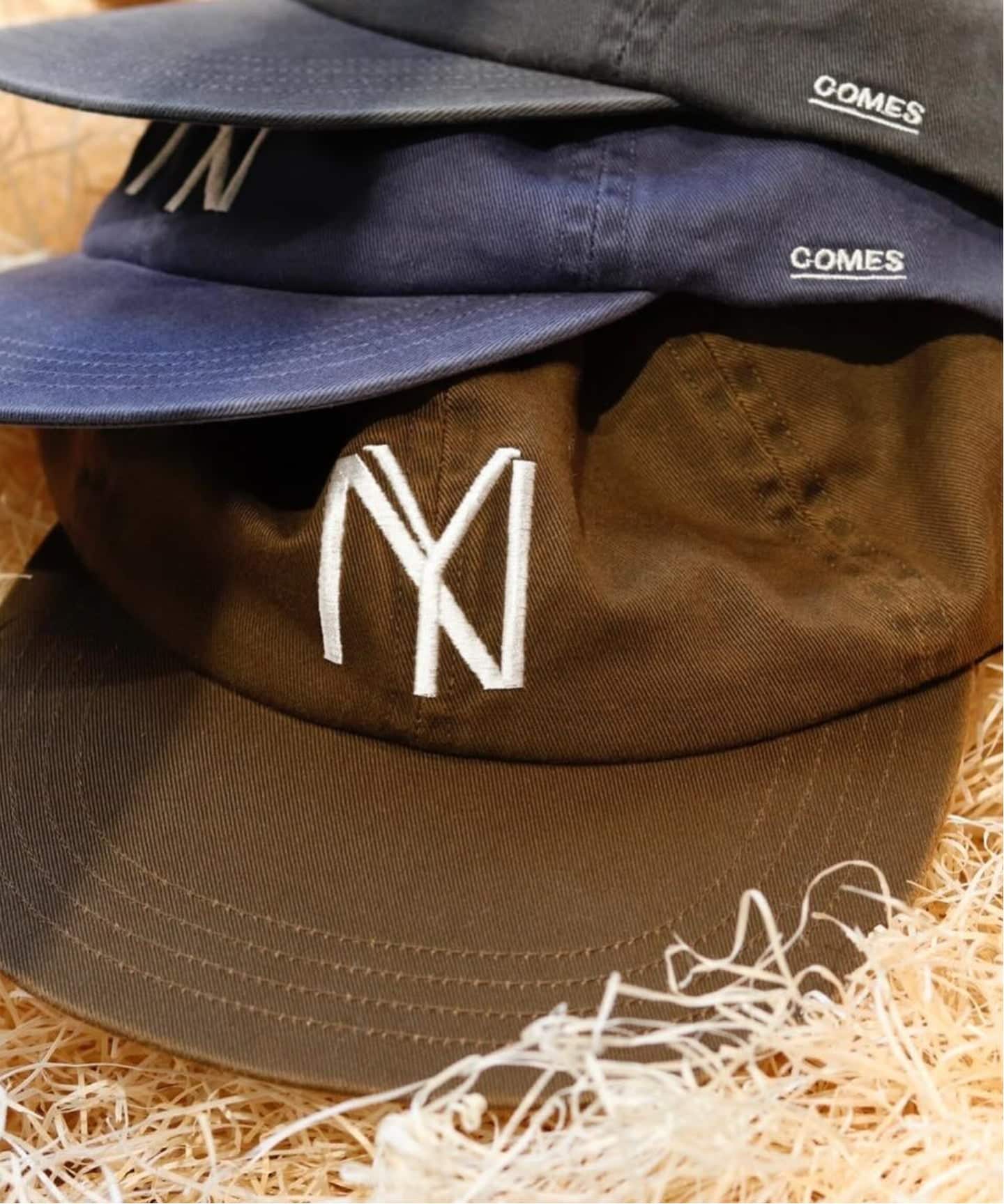COMESANDGOES / カムズアンドゴーズ NY PIGMENT DYE CAP (basic
