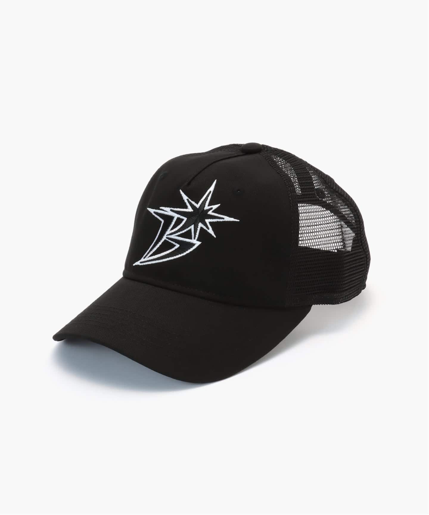 BOTT ブラック　キャップ　コットン BoTT / ボット Logo Mesh-Back 5-Panel Cap（キャップ）｜WISM