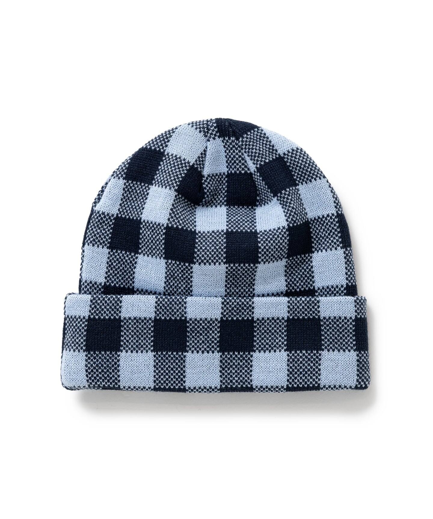 BoTT / ボット Gingham Check Beanie（ニットキャップ・ビーニー