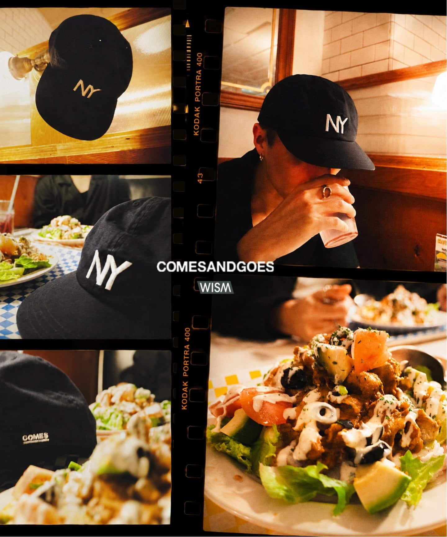 COMESANDGOES / カムズアンドゴーズ WISM別注 NY CANVAS CAP（キャップ
