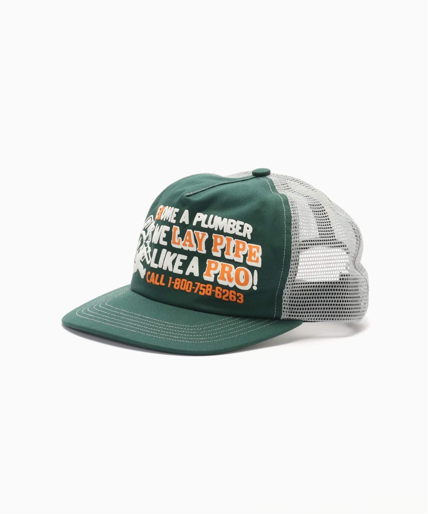 BARE KNUCKLES / ベアナックルズ Plumber Mesh Trucker Hat（キャップ