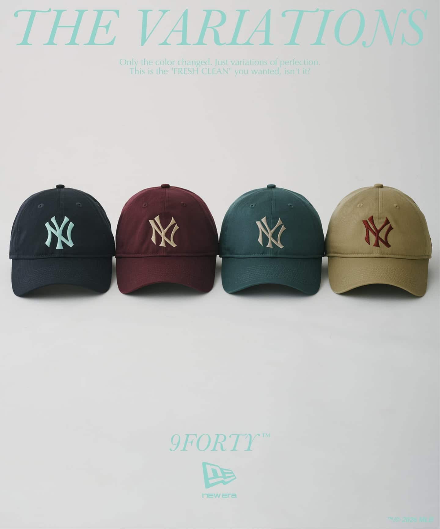 NEW ERA / ニューエラ 別注 FRESH CLEAN NYY 940 UNST（キャップ
