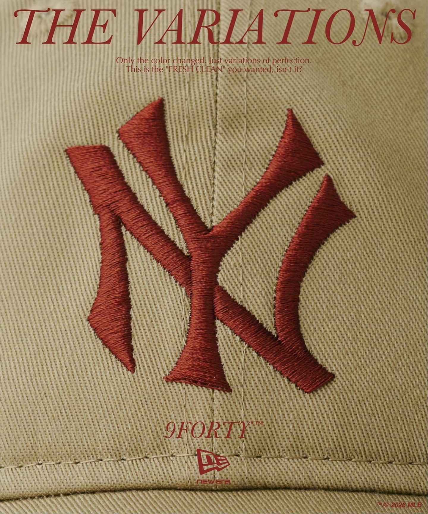 NEW ERA / ニューエラ 別注 FRESH CLEAN NYY 940 UNST（キャップ