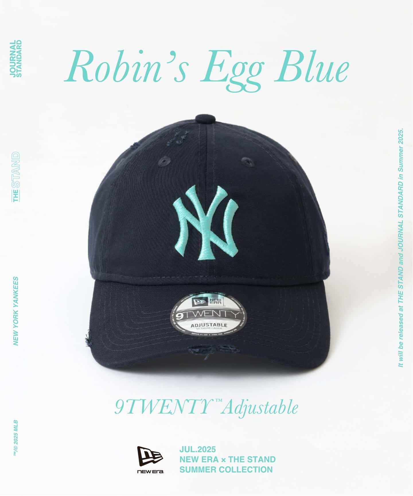 【新品未使用】 JOURNALSTANDARD x NEW ERA NYY920 NEW ERA / ニューエラ 別注 SIDOGRAS FLOWER NYY 920（キャップ