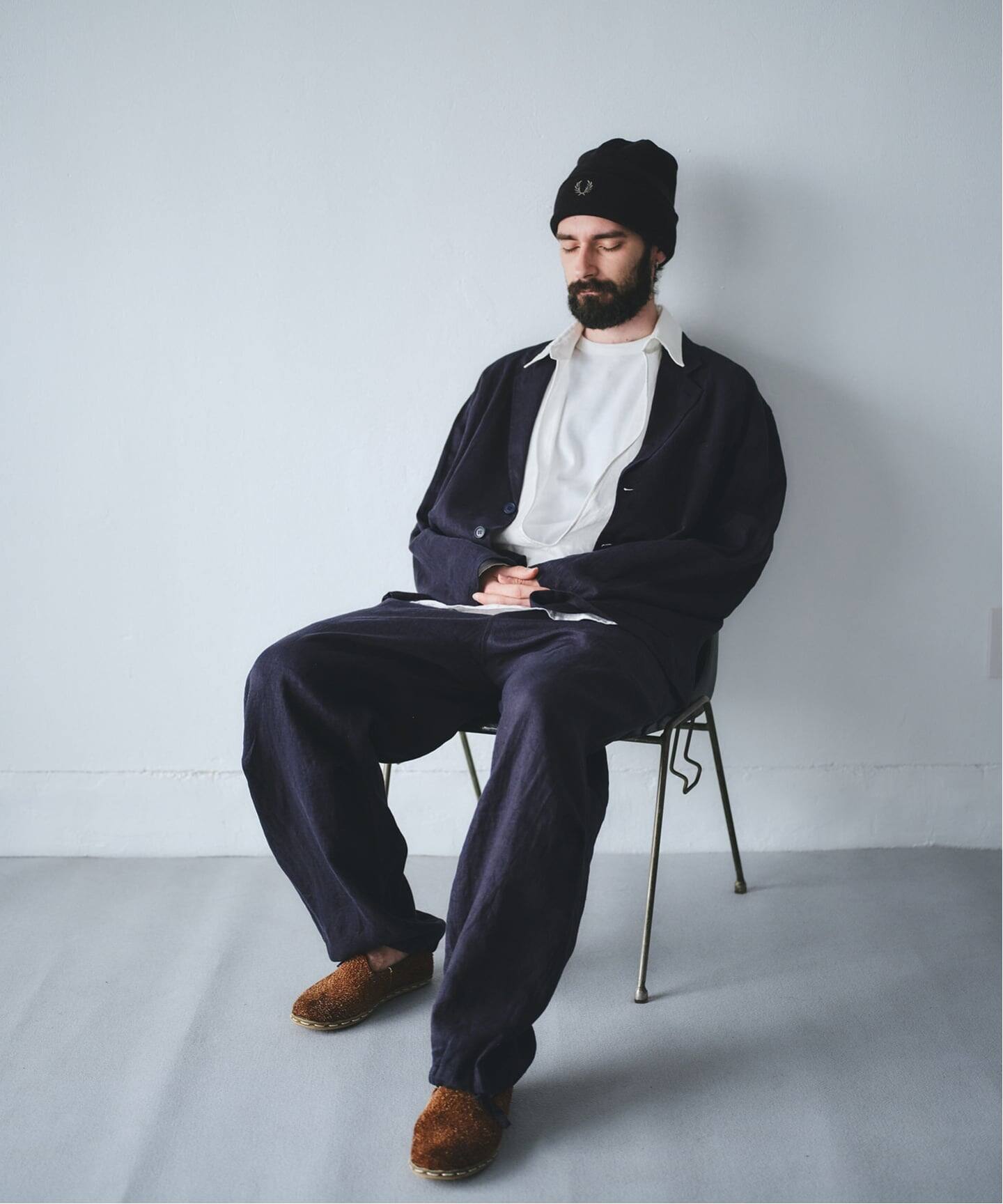 FRED PERRY / フレッドペリー 別注 ビーニー（ニットキャップ