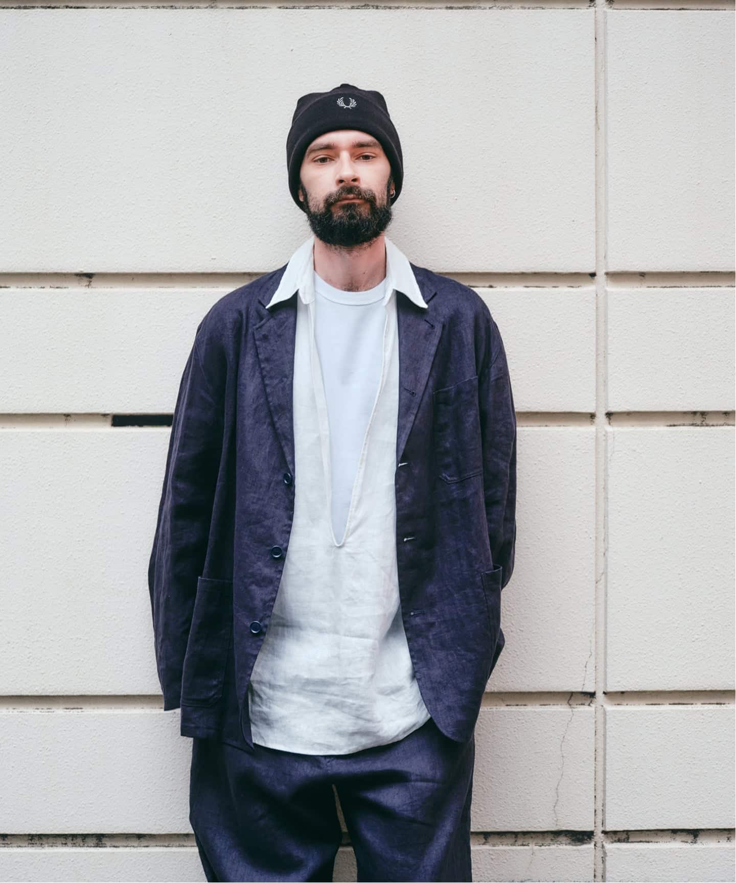 FRED PERRY / フレッドペリー 別注 ビーニー（ニットキャップ