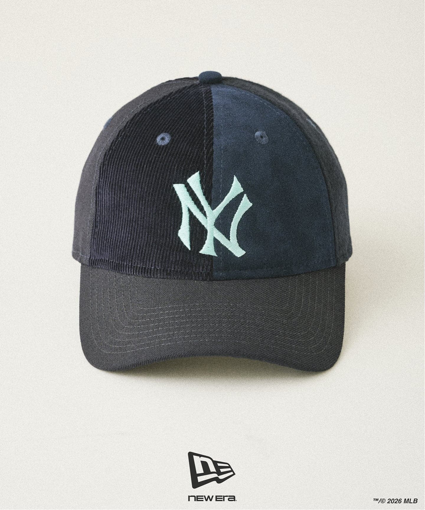 NEW ERA / ニューエラ 別注 MIXED MATERIAL NYY 940 UNST（キャップ