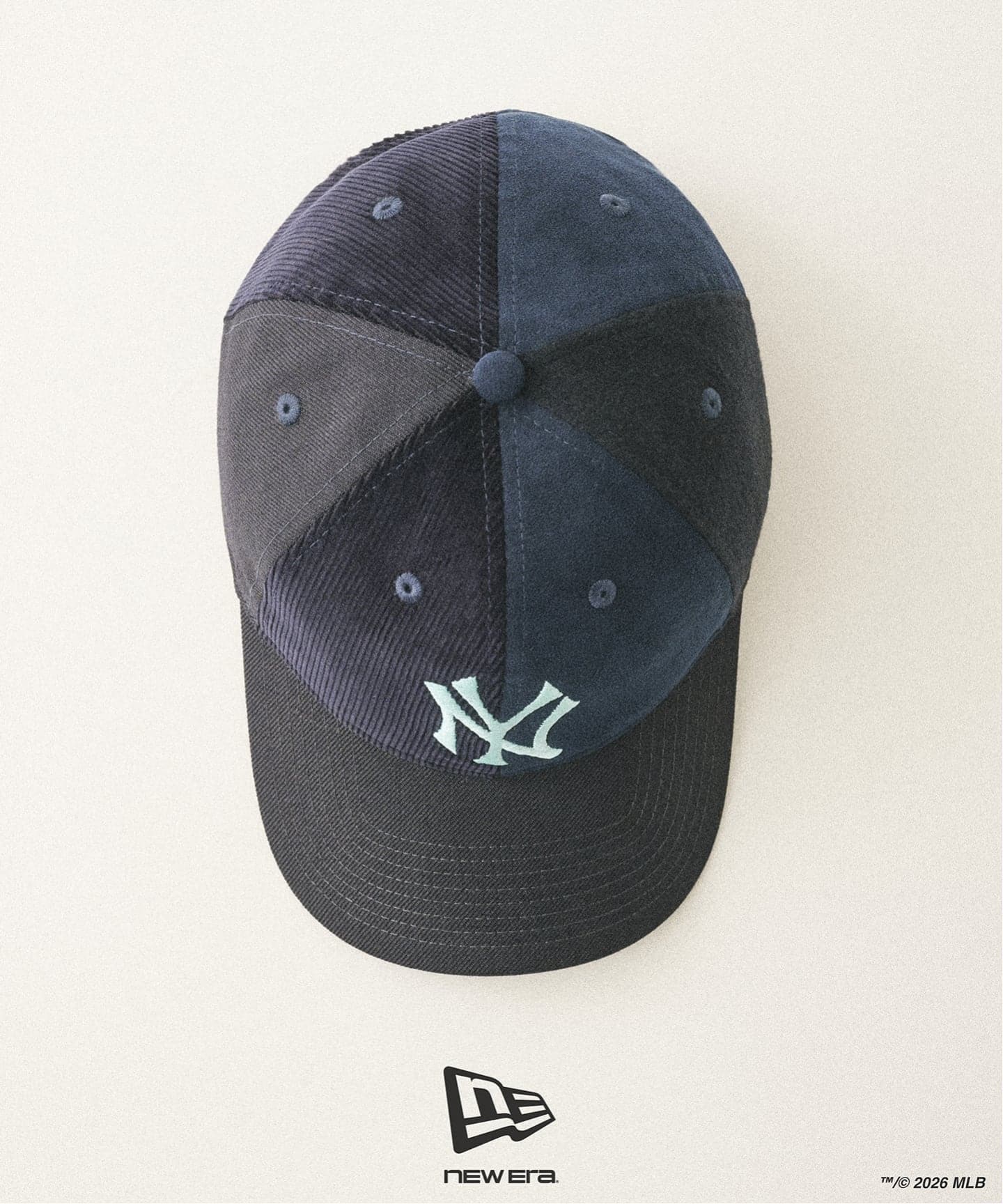 NEW ERA / ニューエラ 別注 MIXED MATERIAL NYY 940 UNST（キャップ