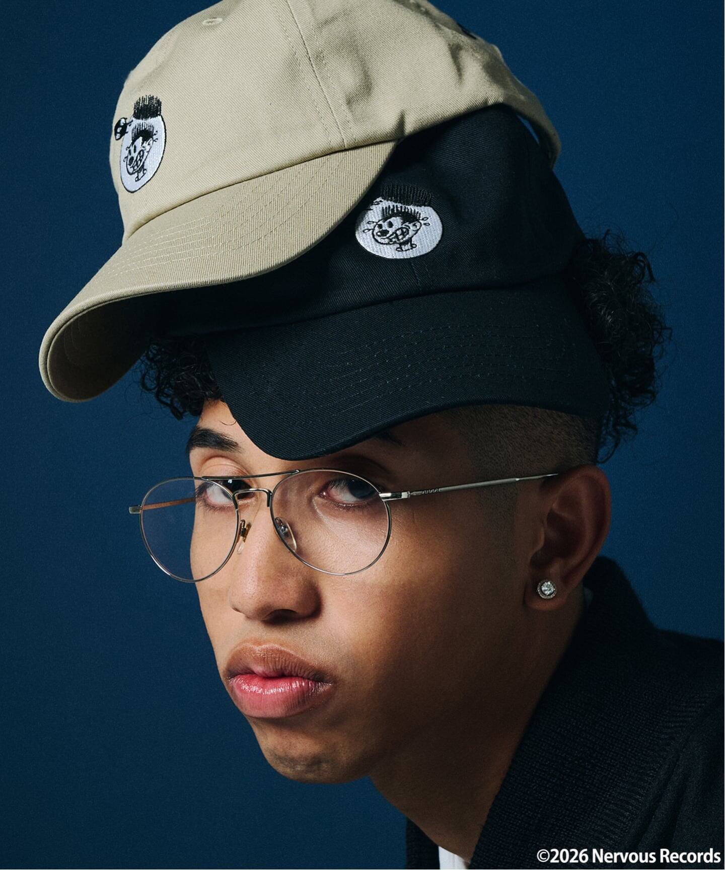 Nervous Records / ナーヴァス・レコーズ × JOURNAL STANDARD キャップ