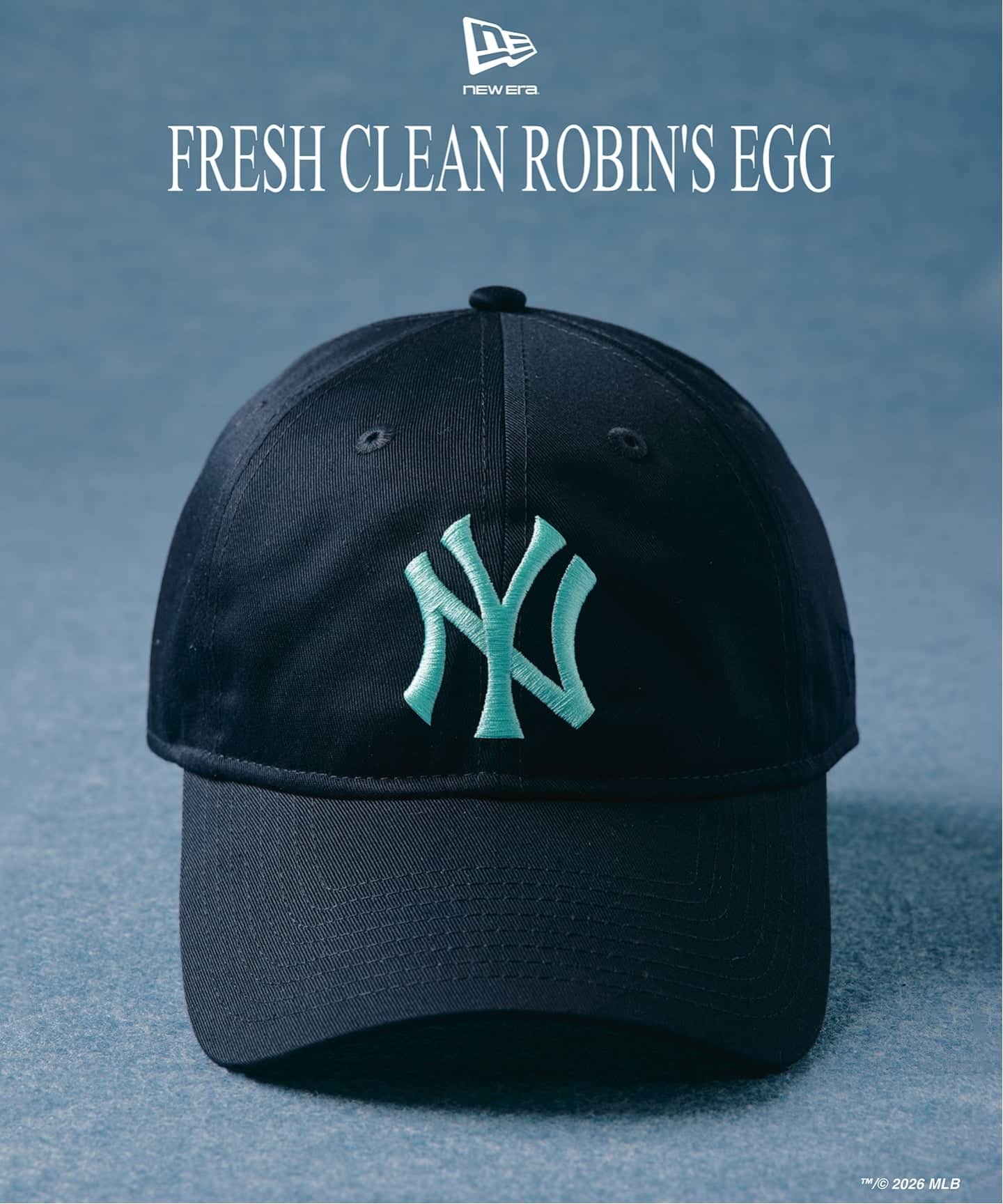 NEW ERA / ニューエラ 別注 FRESH CLEAN NYY Robin's Egg Blue