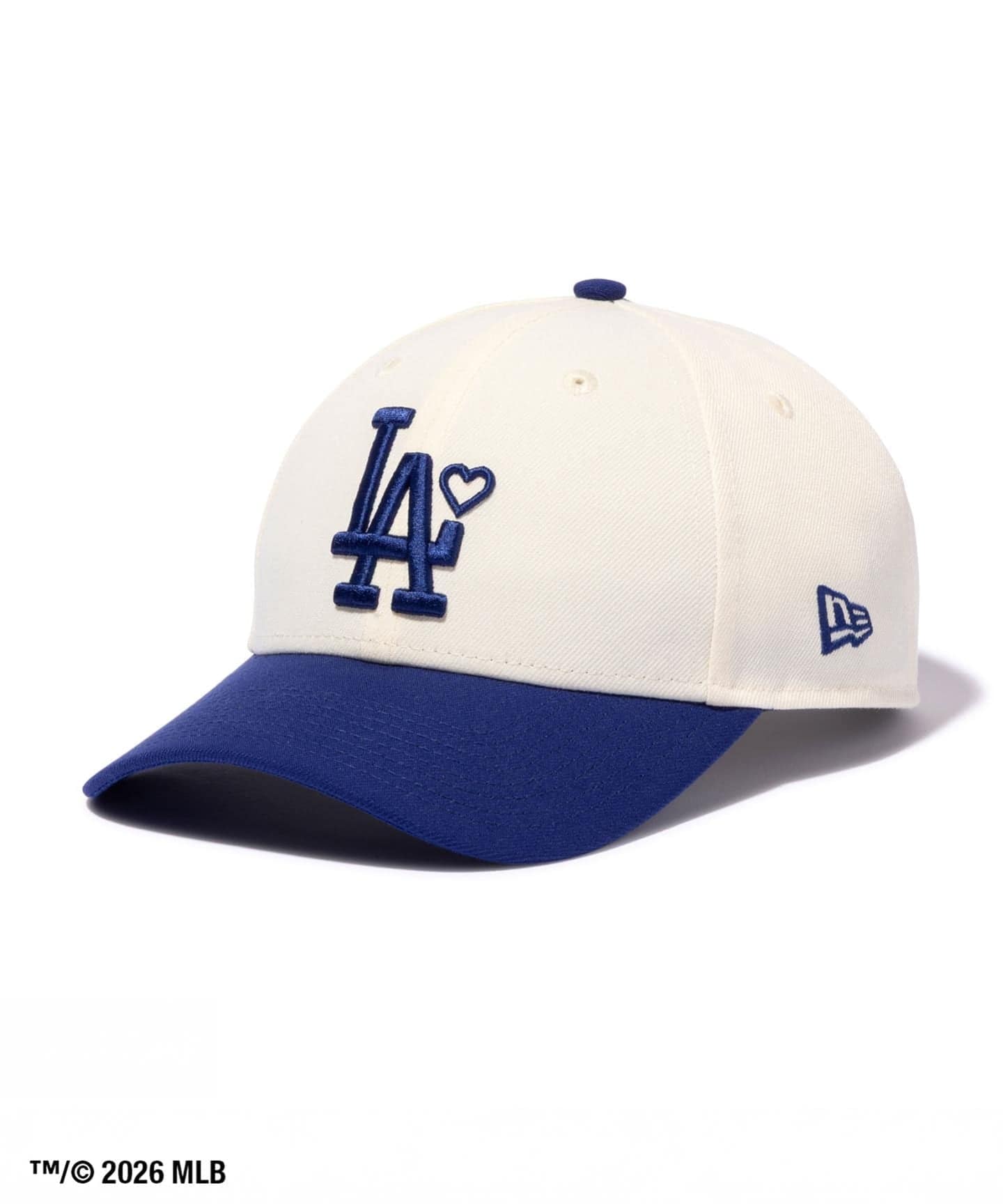 【もこう】 BOUTIQUE キャップ ホワイト ブルー ベージュ BASICKS / ベーシックス x Newera / ニューエラ Dodgers Cap（キャップ