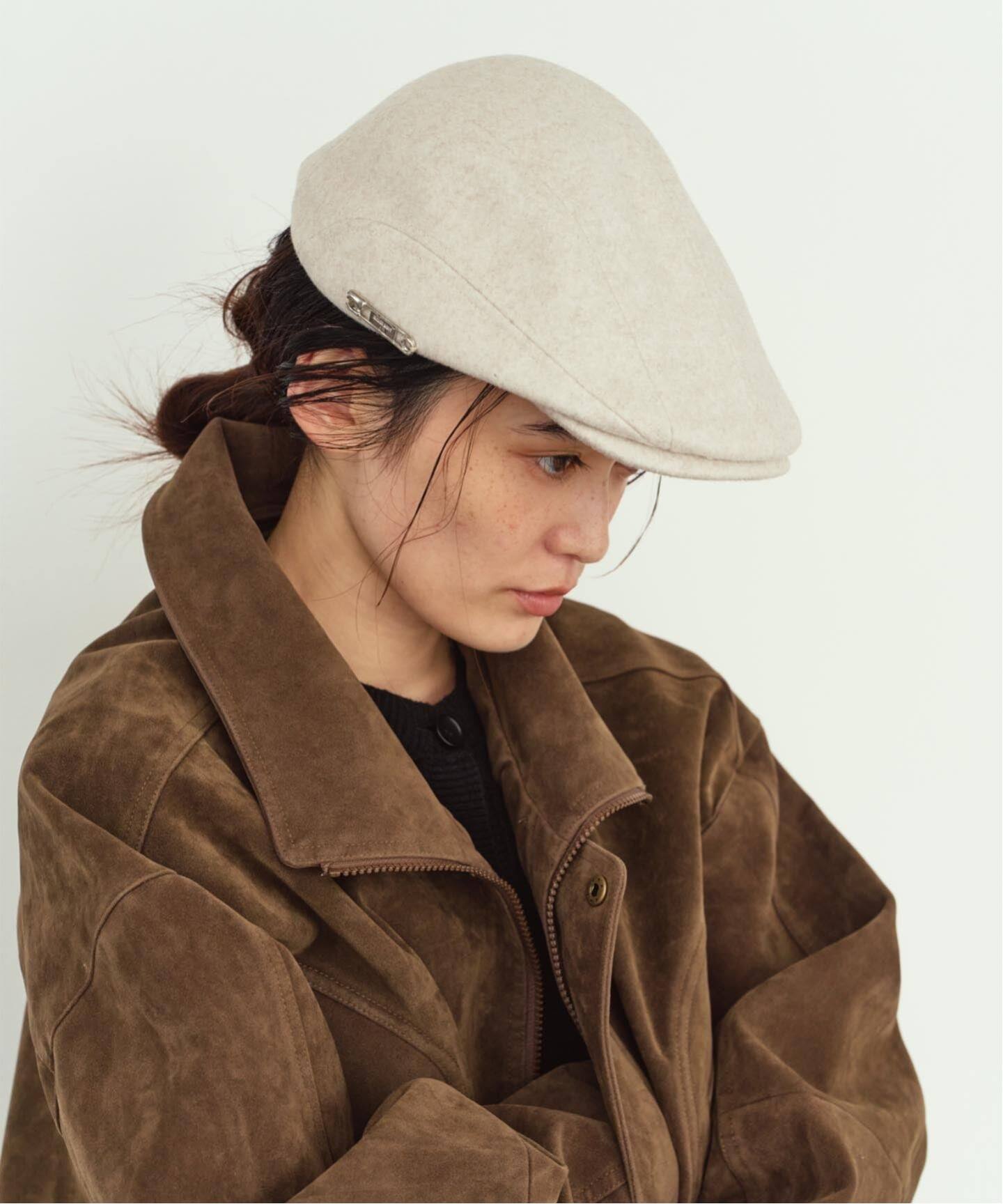 【pororon】完売商品　Knuth Marf ハンチング Knuth Marf / クヌースマーフ wool hunting cap（ハンチング／ベレー