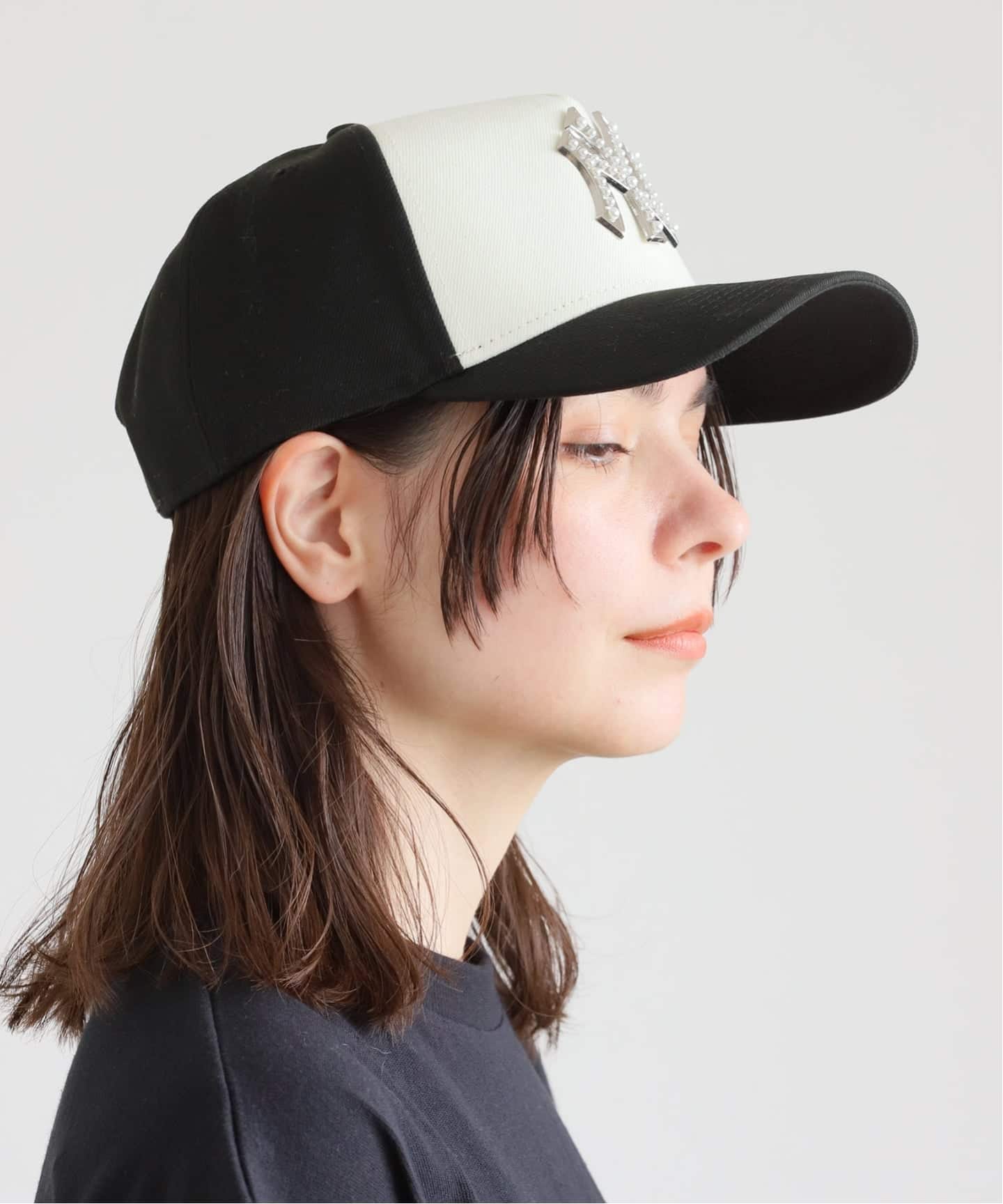 NEWERA / ニューエラ 9FORTY A-Frame MLB PEARL BADGE（キャップ