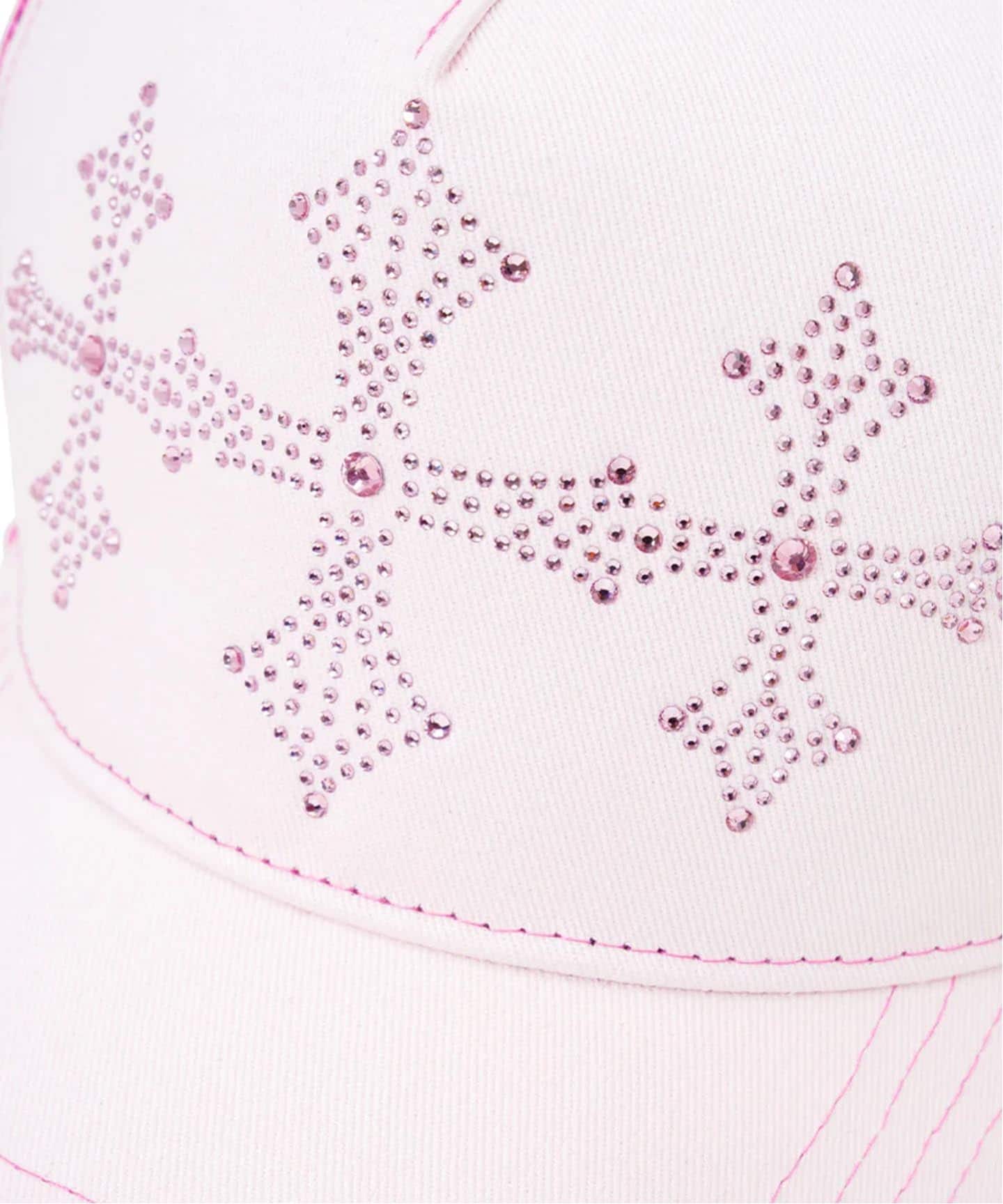 SupBaby by SUPPLIER Shiny Cross Rhinestone Mesh Cap（キャップ