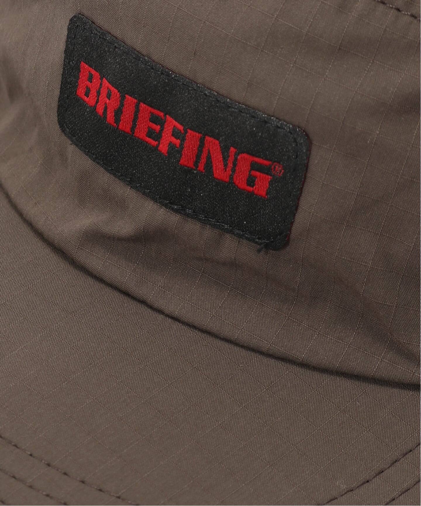 新品　BRIEFING RIPSTOP SPANEL CAP ブラウン BRIEFING / ブリーフィング RIPSTOP 5PANEL CAP（キャップ）｜B.C
