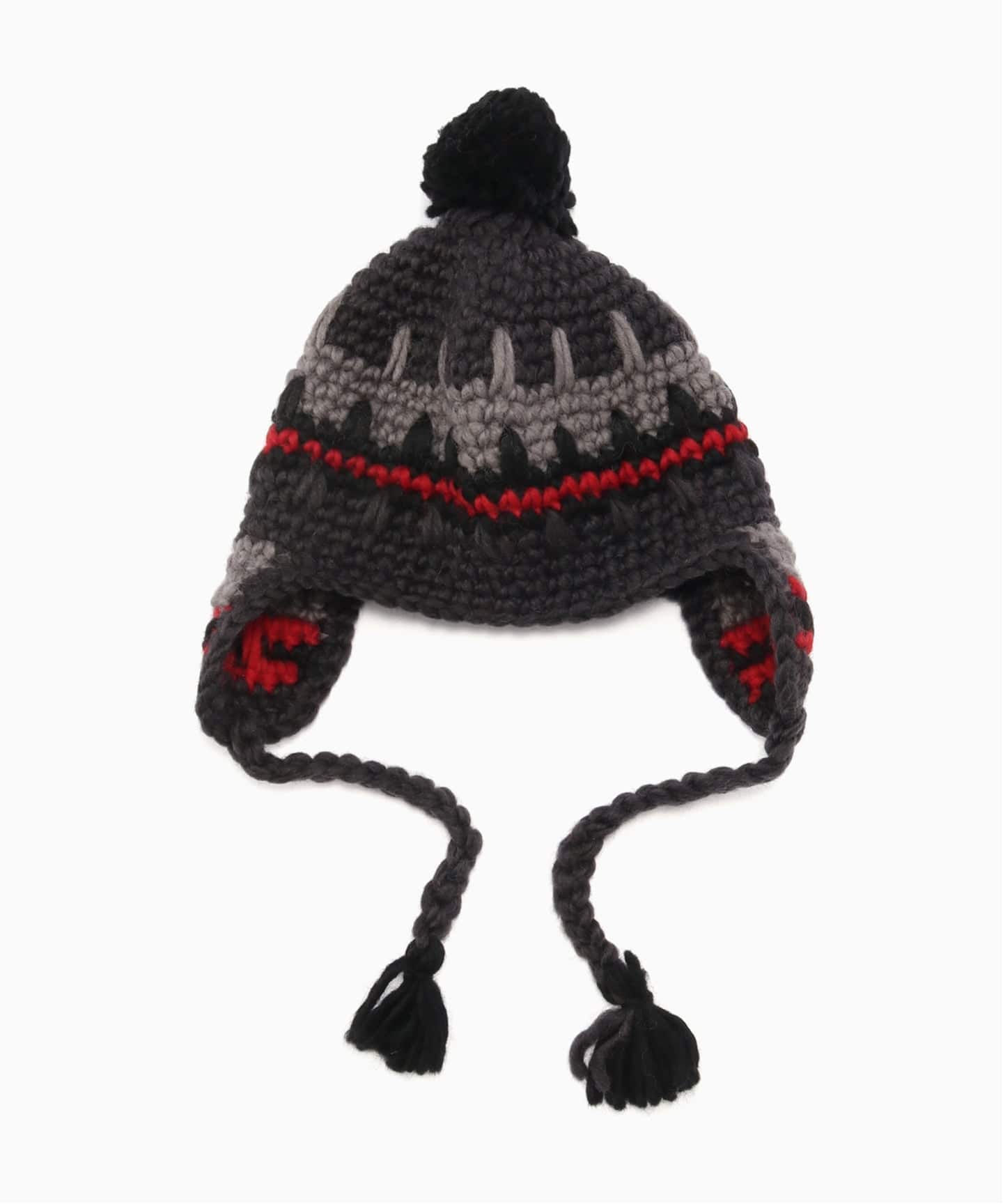 SOL soonerorlater / スーナーオアレイター KNITTED BORDER BEANIE