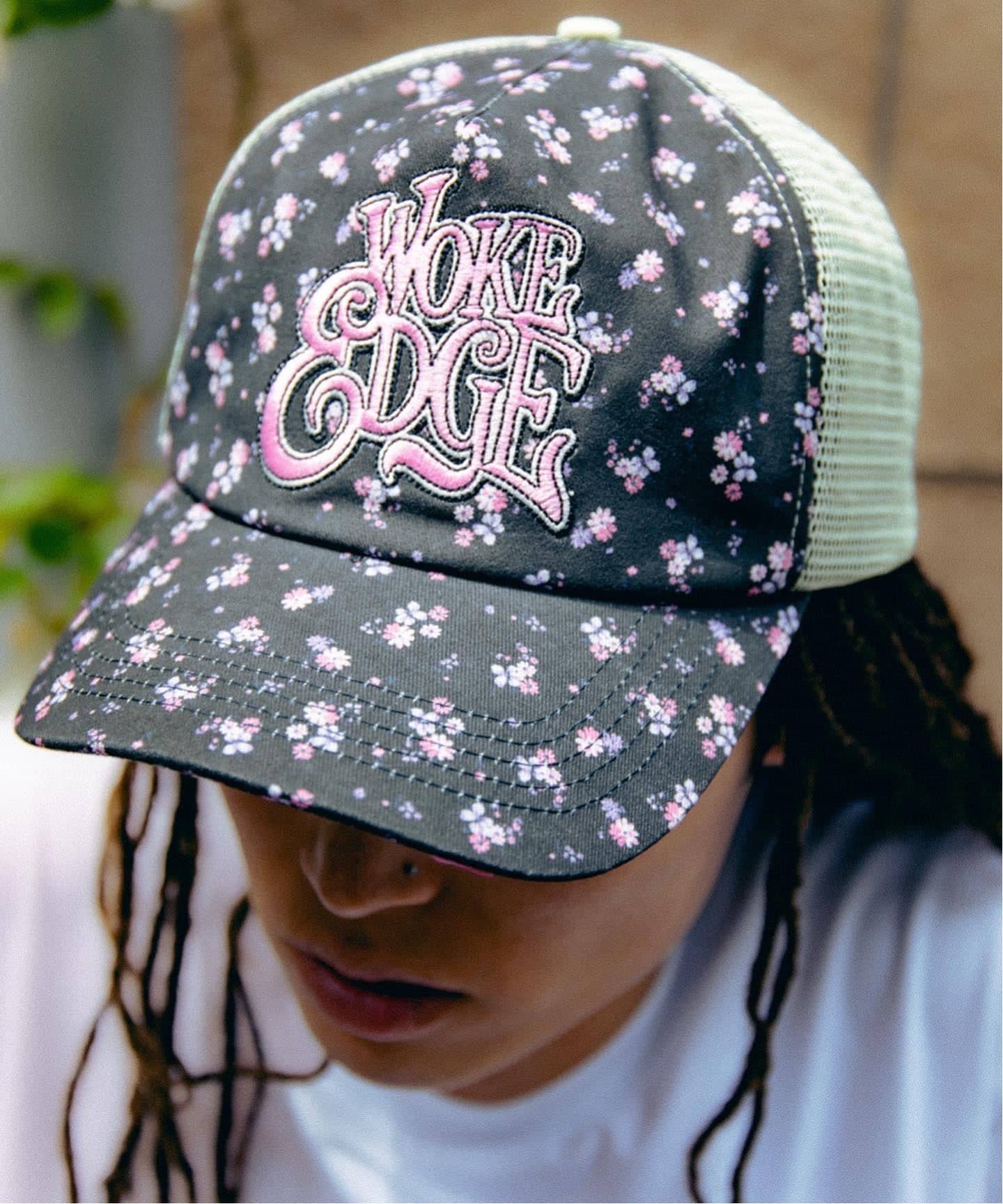WOKE EDGE / ウォークエッジ Flower Mesh Cap（キャップ）｜JOINT