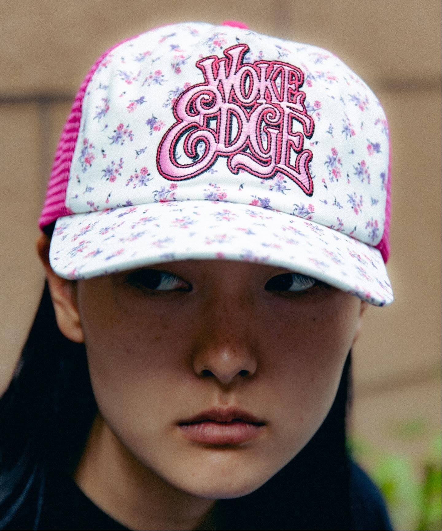 WOKE EDGE / ウォークエッジ Flower Mesh Cap（キャップ）｜JOINT