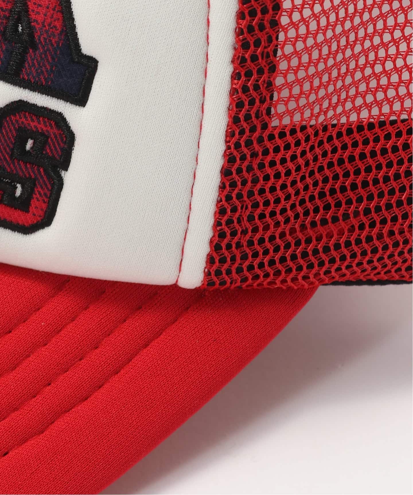 WOKE EDGE キャップ 赤 WOKE EDGE / ウォークエッジ Fuck Happens Mesh Cap（キャップ