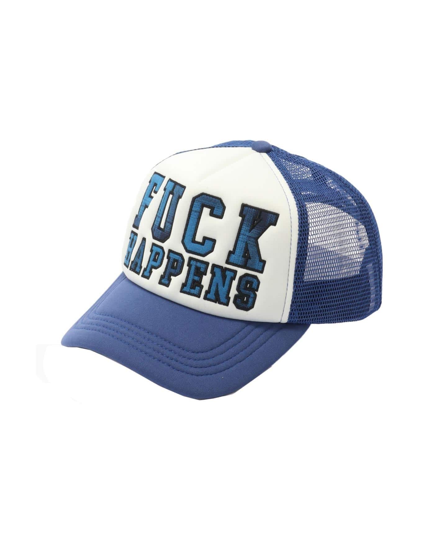 WOKE EDGE / ウォークエッジ Fuck Happens Mesh Cap（キャップ