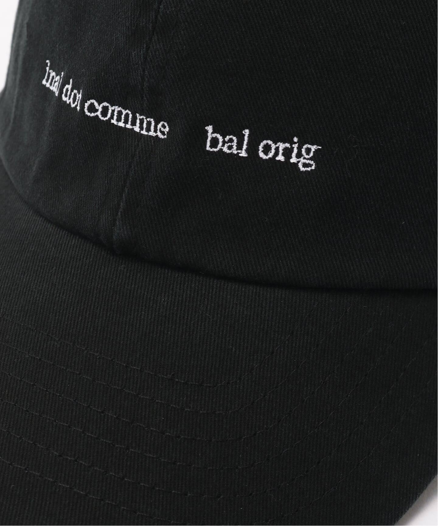 BAL / バル COTTON 6-PANEL HAT（キャップ）｜JOINT WORKS（ジョイント