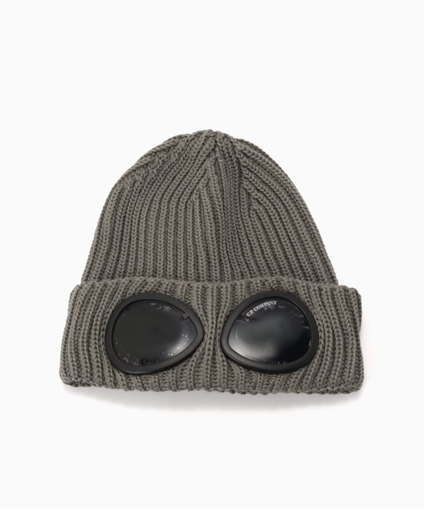 C.P.Company / シーピーカンパニー EXTRAFINE MRN GOGGLE BEANIE