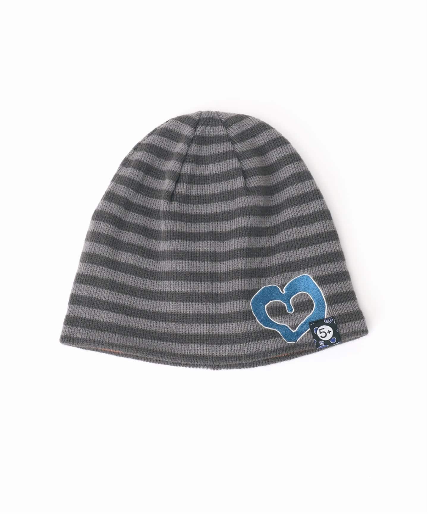 SAGE / セイジ 別注 Heart Striped beanie（ニットキャップ・ビーニー