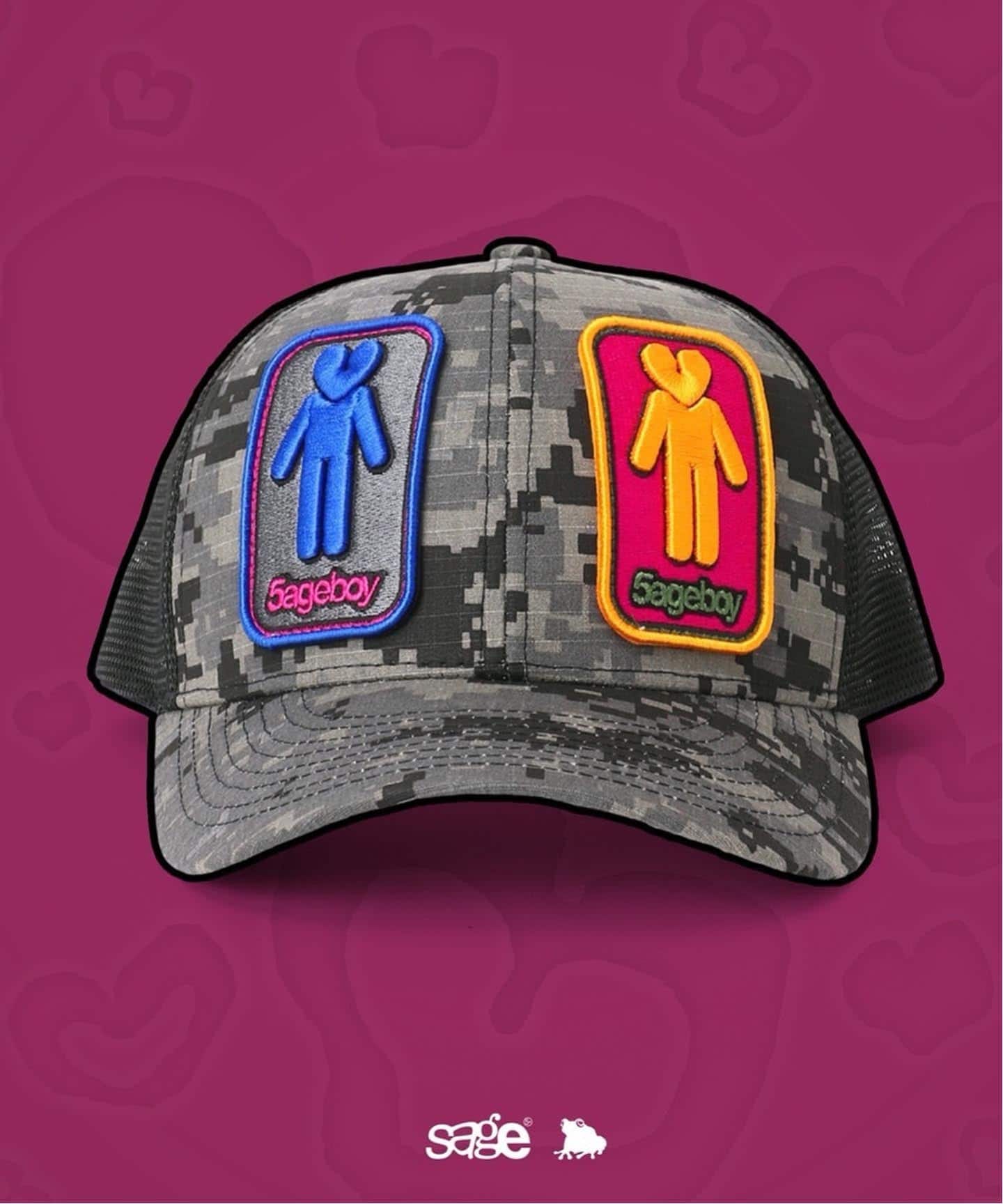 SAGE / セイジ 別注 Heart Signal Camo Mesh Cap（キャップ）｜JOINT