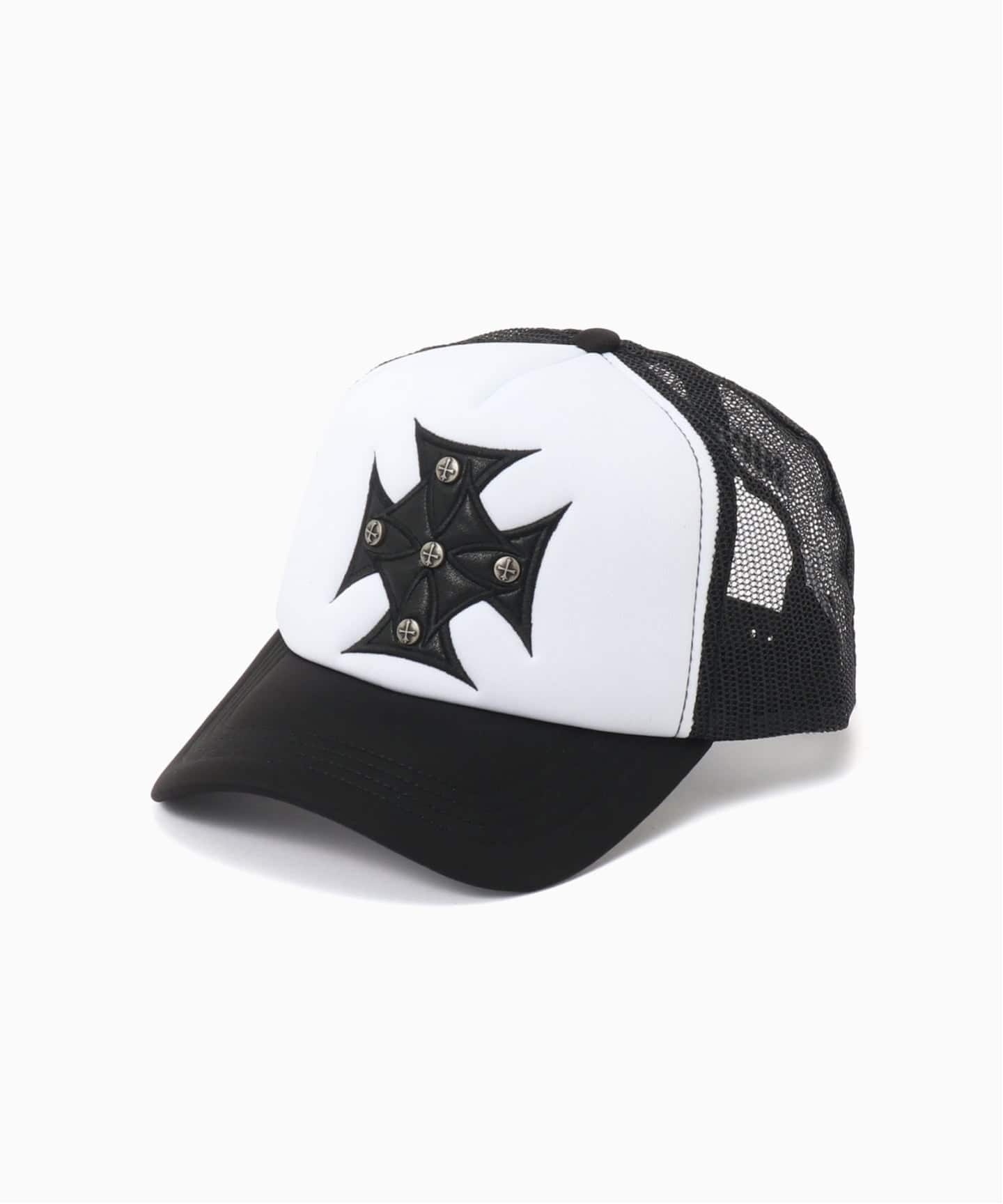 SUPPLIER / サプライヤー Iron Cross Leather Patch Cap（キャップ