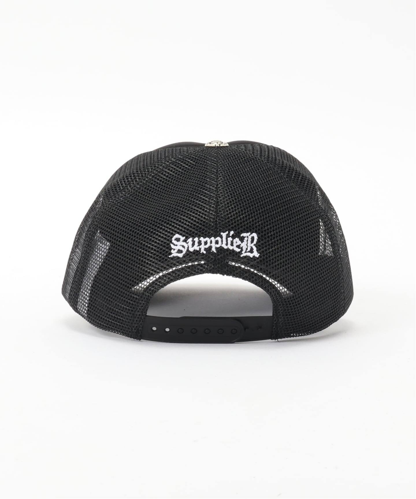 Supplier Fleur メッシュキャップ キャップ SUPPLIER / サプライヤー Fleur Leather Patch Mesh Cap（キャップ