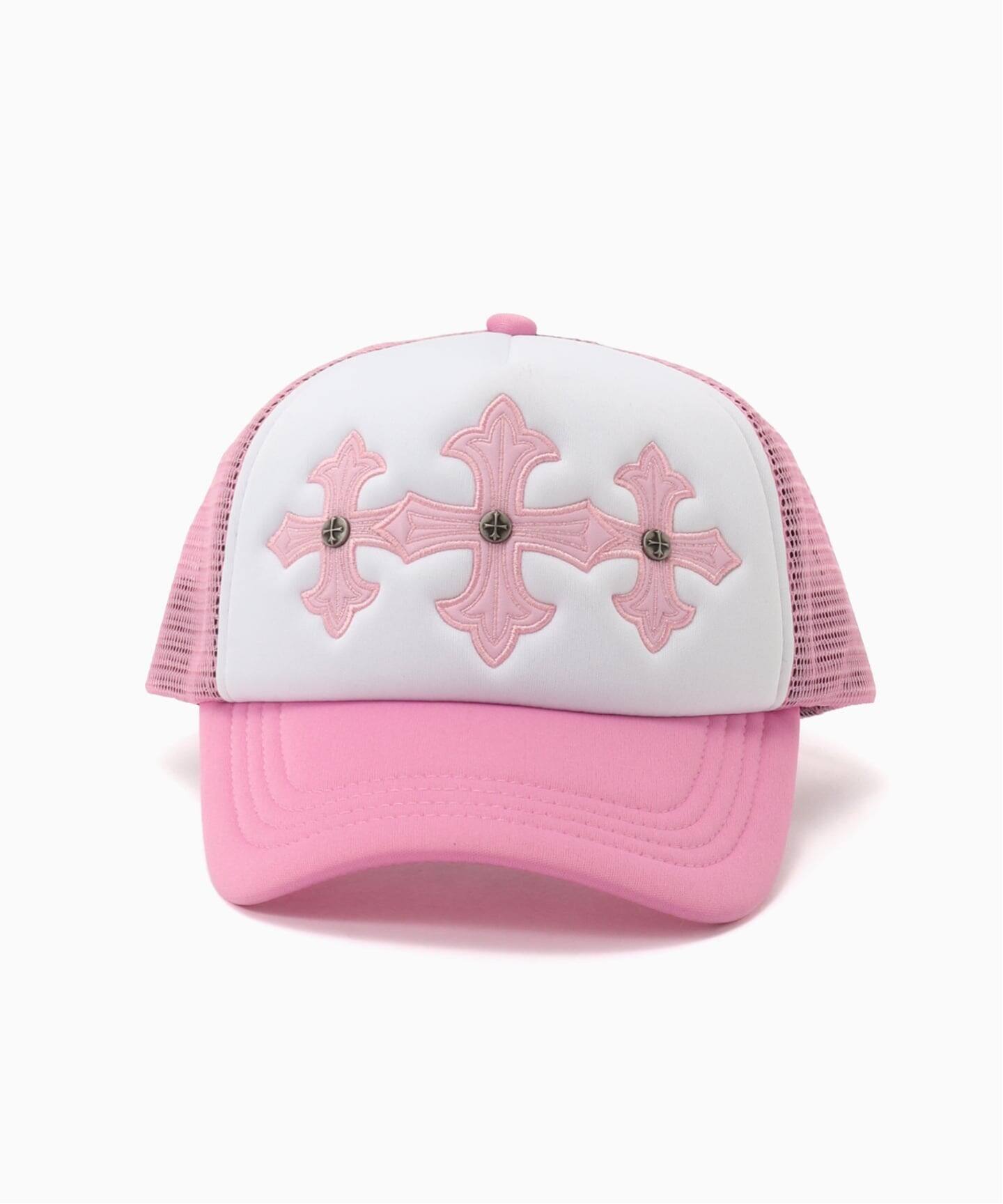 ≪追加≫SUPPLIER / サプライヤー Cross Leather Patch Mesh Cap