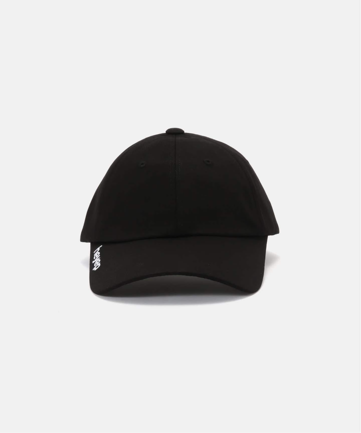 heyep/ ヘイップ Side Logo Cap BLACK（キャップ）｜LE TALON（ル