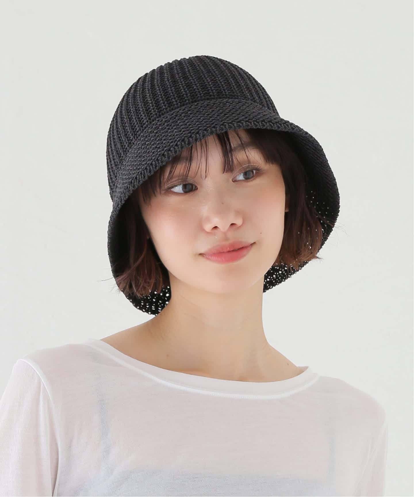 KIJIMA TAKAYUKI/キジマ タカユキ POLY WASHI KNIT METRO HA ハット