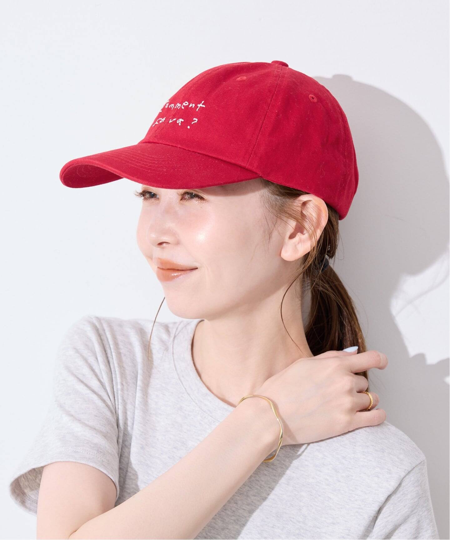 Lundi SLOBE別注 ロゴCAP（キャップ）｜SLOBE IENA（スローブ イエナ