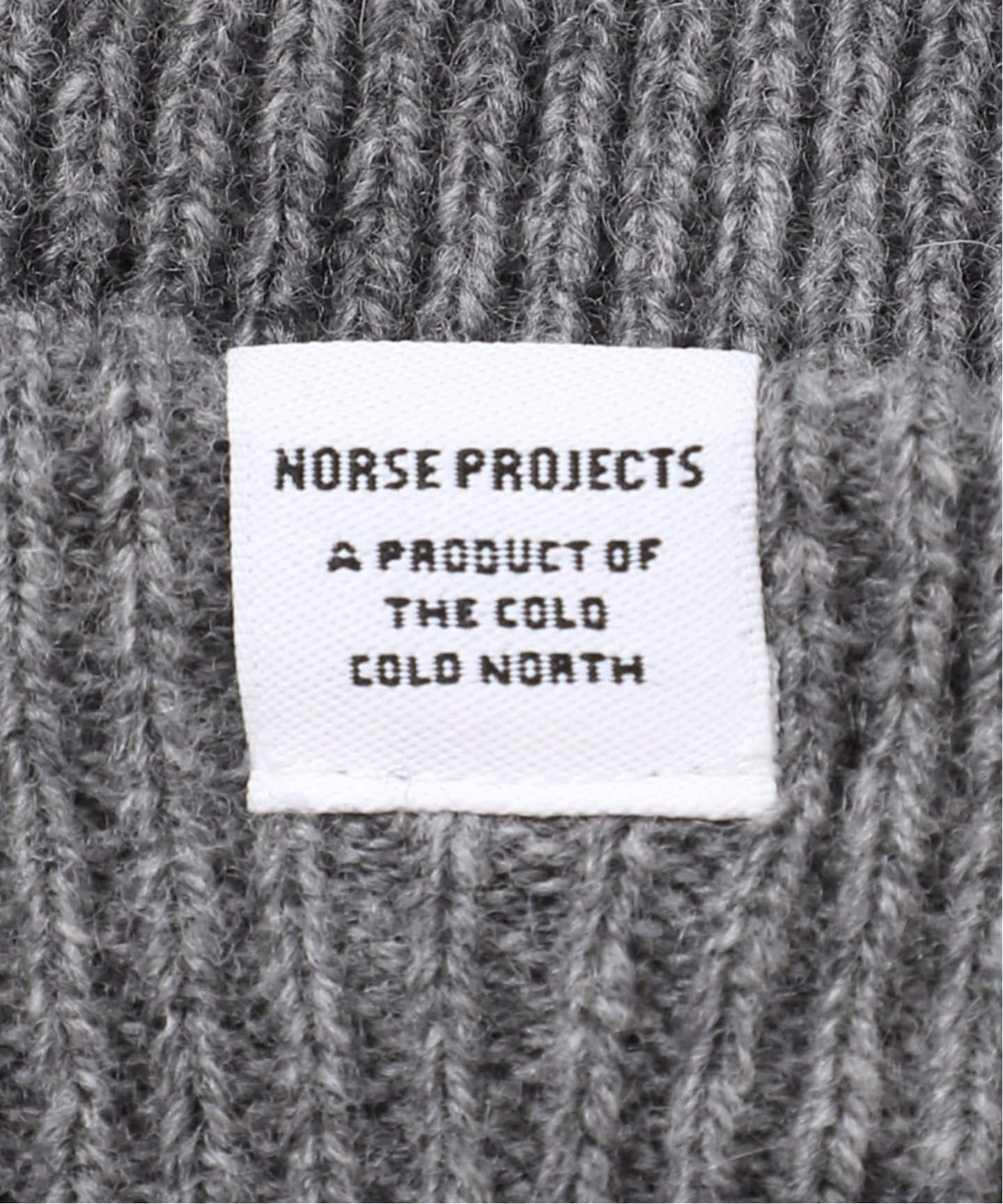 NORSE PROJECTS / ノースプロジェクト LAMBSWOOL ビーニー(グレー