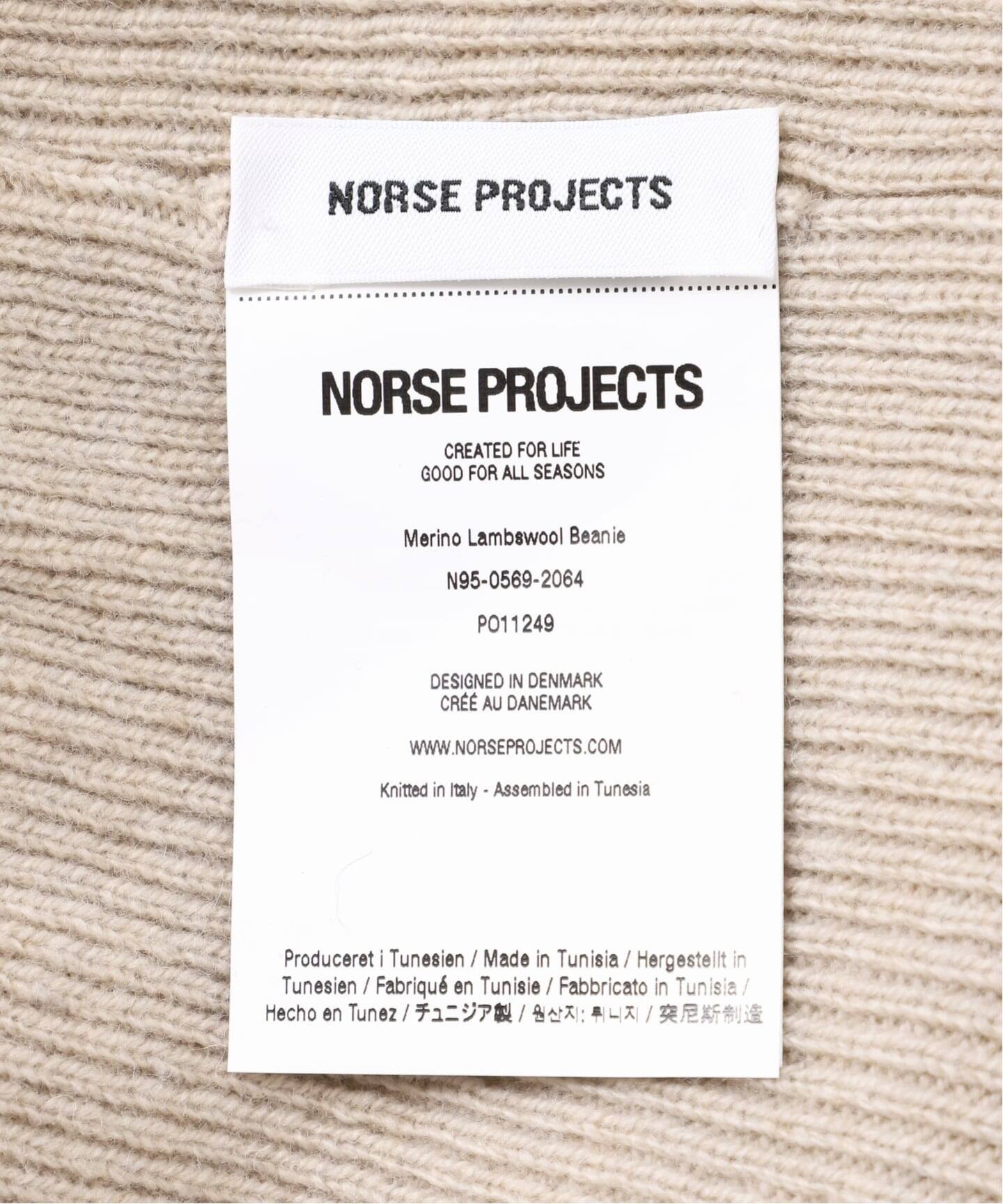 NORSE PROJECTS / ノースプロジェクト LAMBSWOOL ビーニー(ナチュラル