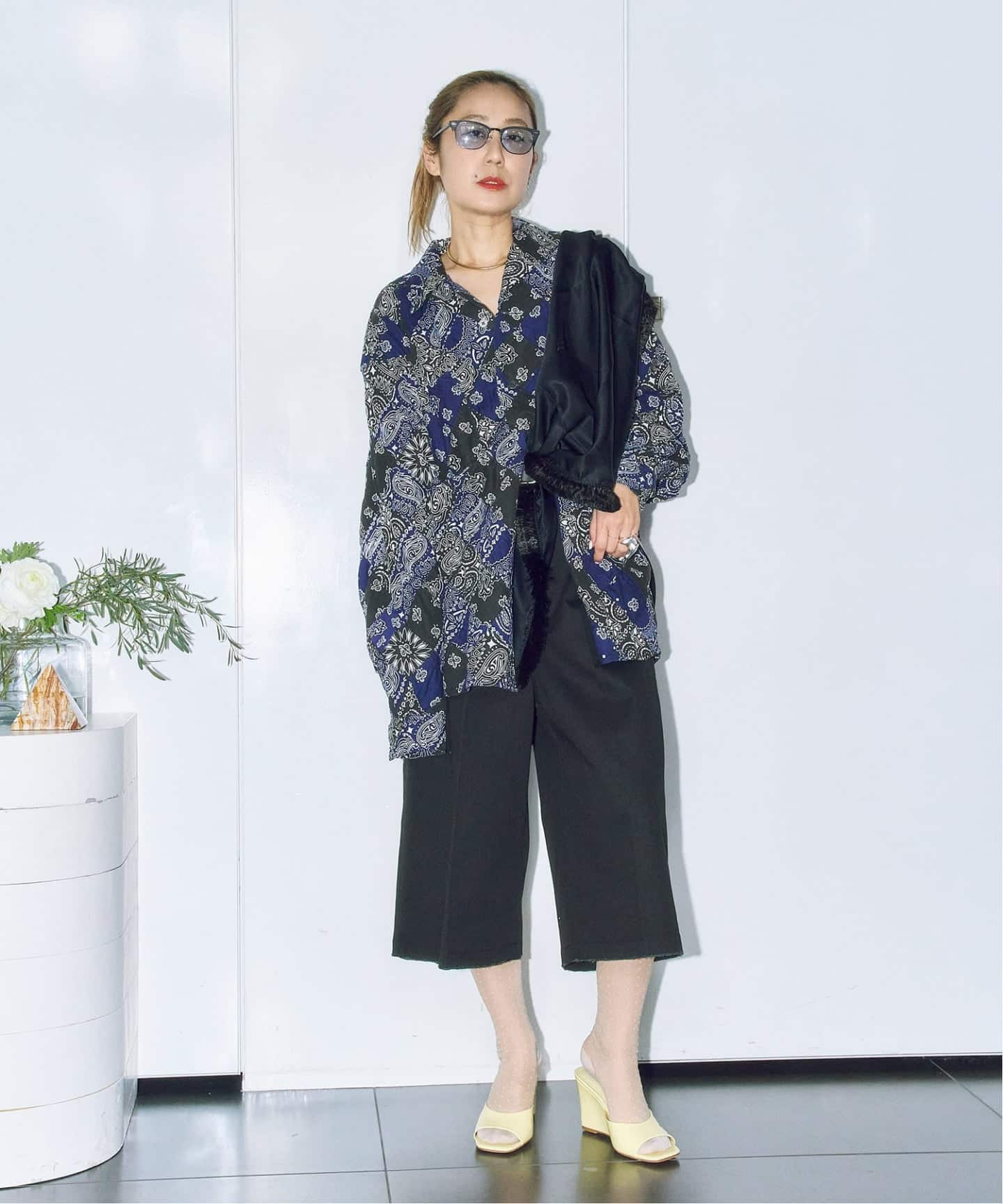 TOGA PULLA FRINGE SCARF TZ261-AD975：スカーフ（スカーフ／バンダナ