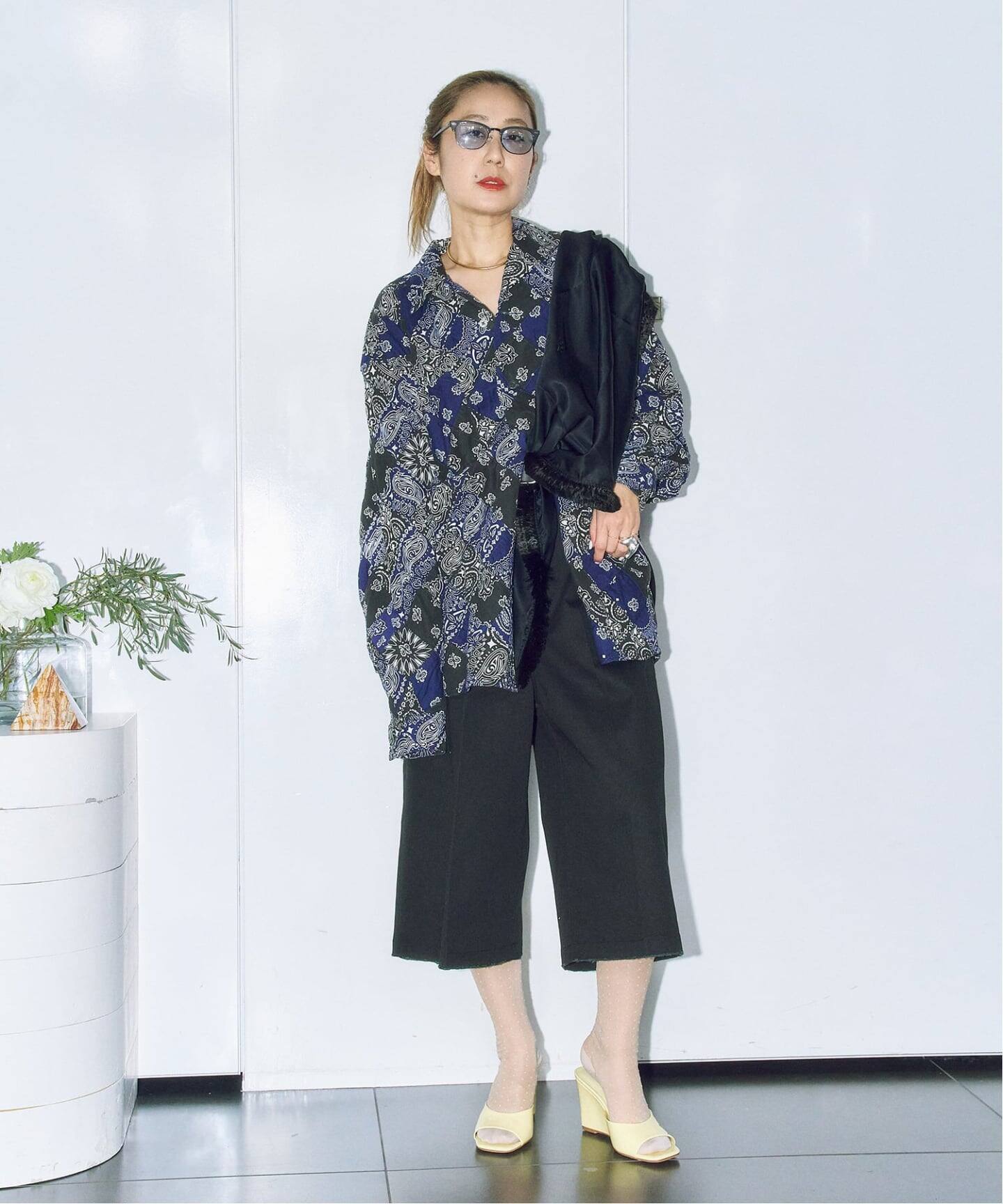 TOGA PULLA FRINGE SCARF TZ261-AD975：スカーフ（スカーフ／バンダナ 