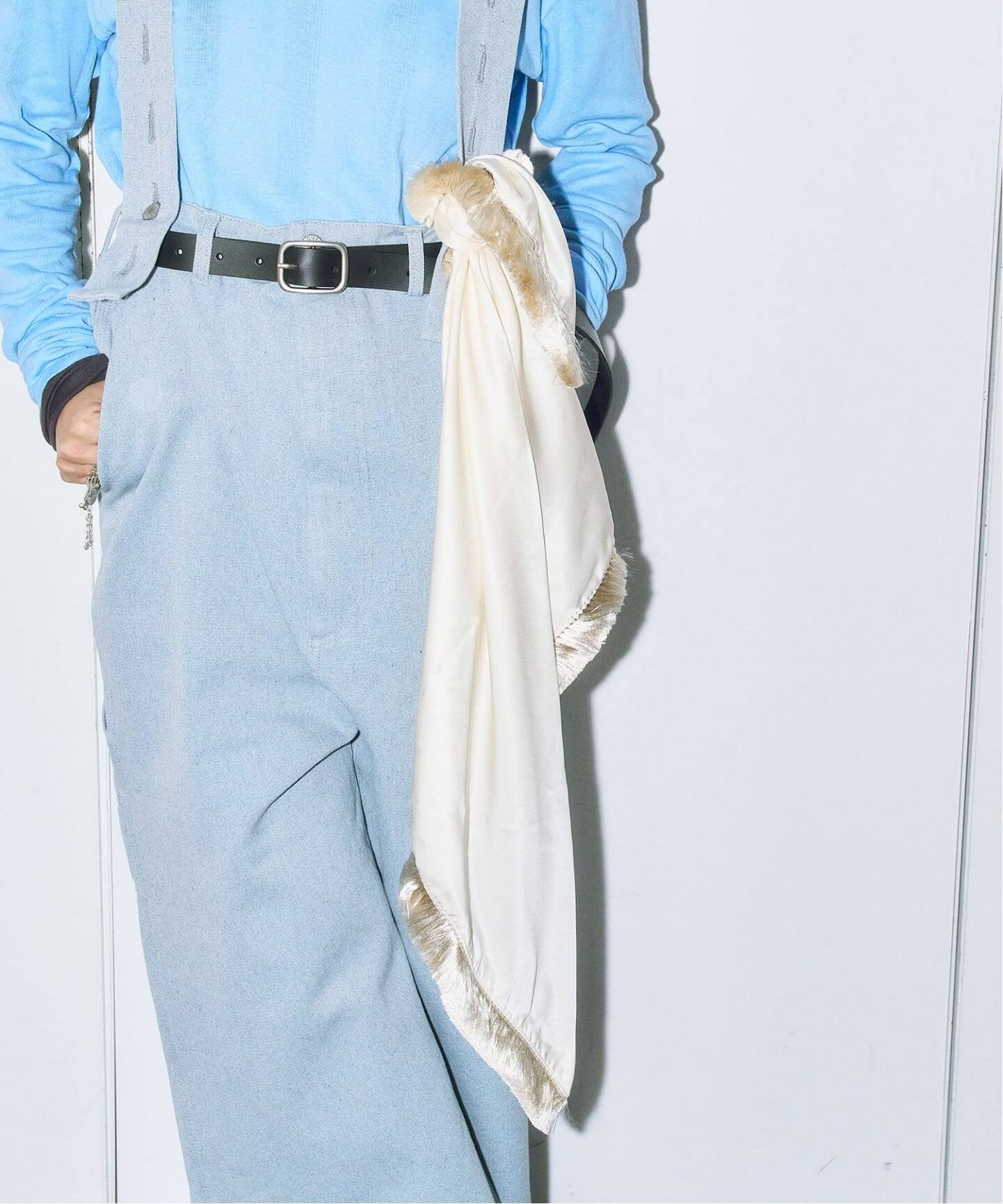 TOGA PULLA FRINGE SCARF TZ261-AD975：スカーフ（スカーフ／バンダナ 